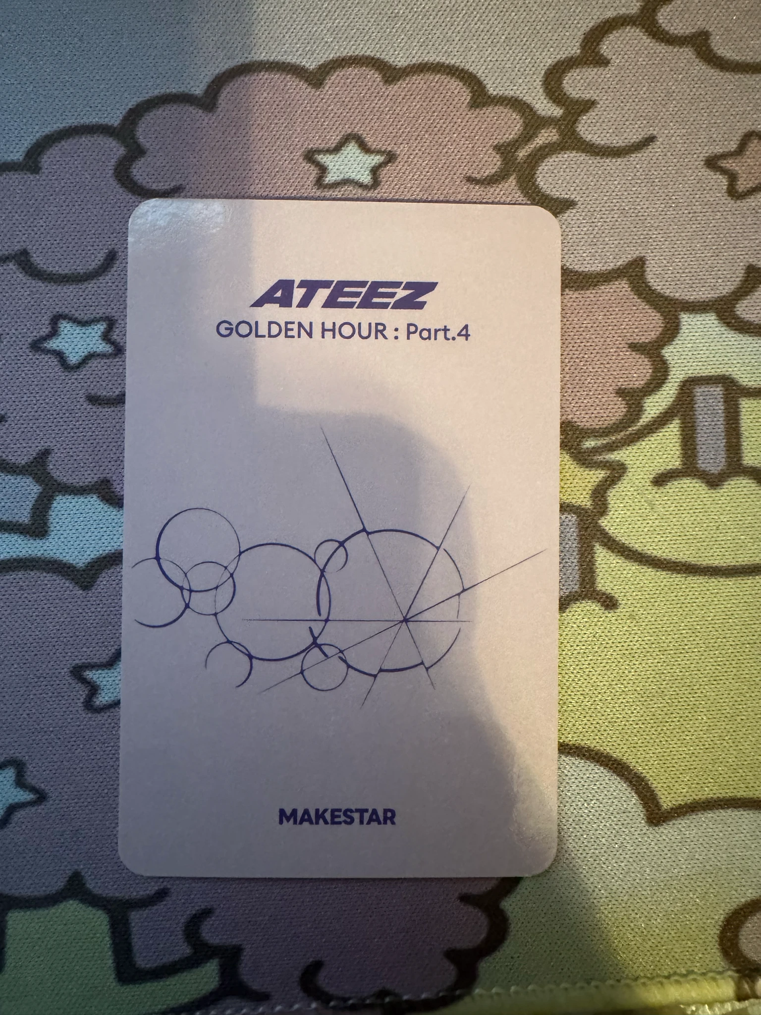 ATEEZ ATEEZ - Seonghwa & Mingi - Golden Hour : Part.4 Album fansign makestar round 6 unit photocard listing photo 2