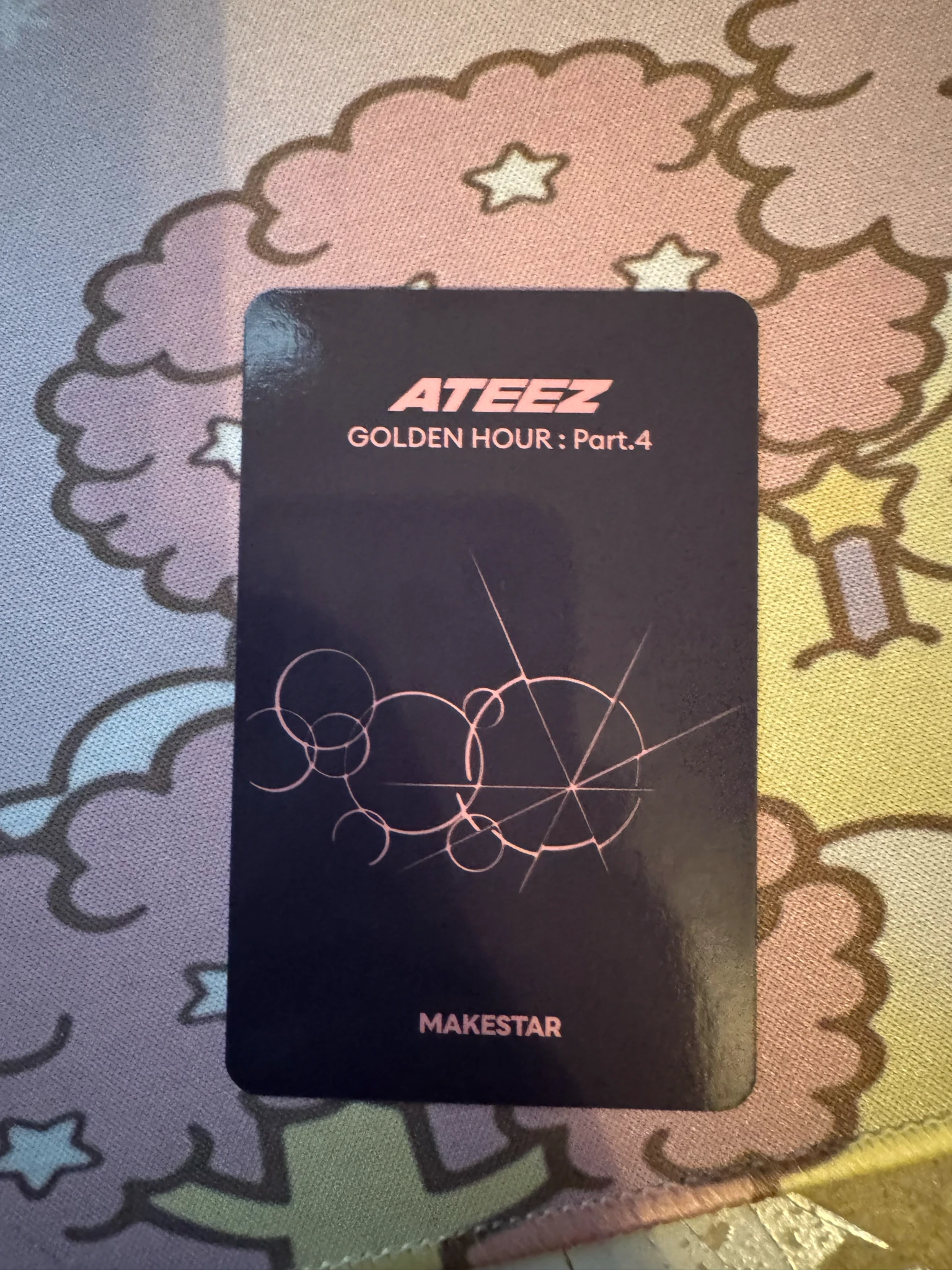 ATEEZ Seonghwa ATEEZ - Seonghwa - Golden Hour : Part.4 Album fansign makestar round 6 listing photo 2