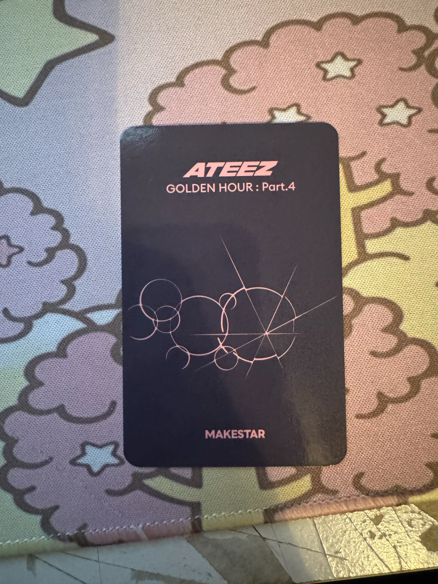 ATEEZ Yeosang ATEEZ - Yeosang - Golden Hour : Part.4 Album lucky draw pob (pre-order benefit) poca album video call (fancall) makestar listing photo 2
