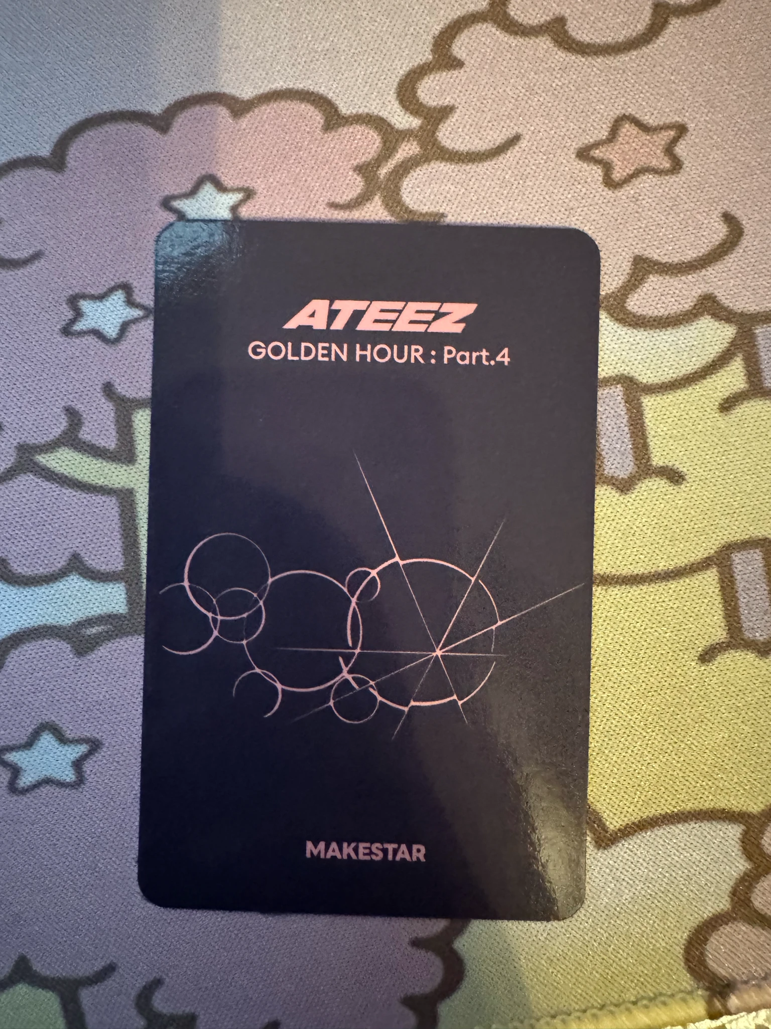 ATEEZ Jongho ATEEZ - Jongho - Golden Hour : Part.4 Album pob (pre-order benefit) makestar lucky draw poca album video call (fancall) listing photo 2