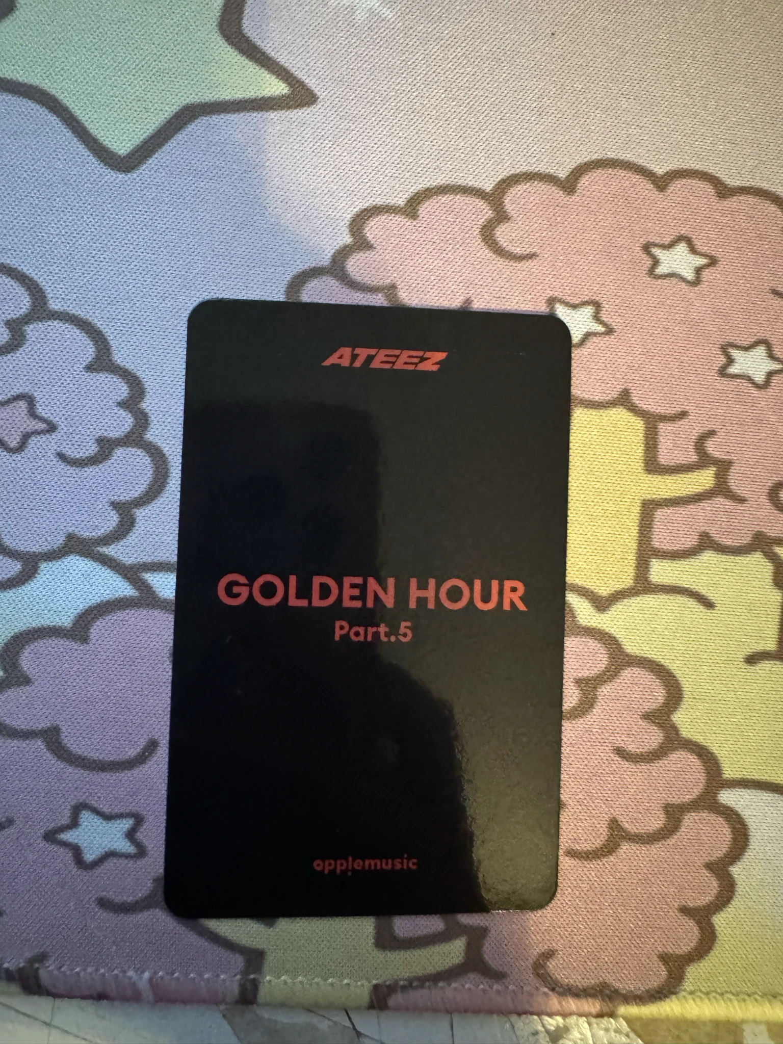 ATEEZ Yeosang ATEEZ - Yeosang - GOLDEN HOUR : Part.5 Album apple music pob (pre-order benefit) digipack version listing photo 2