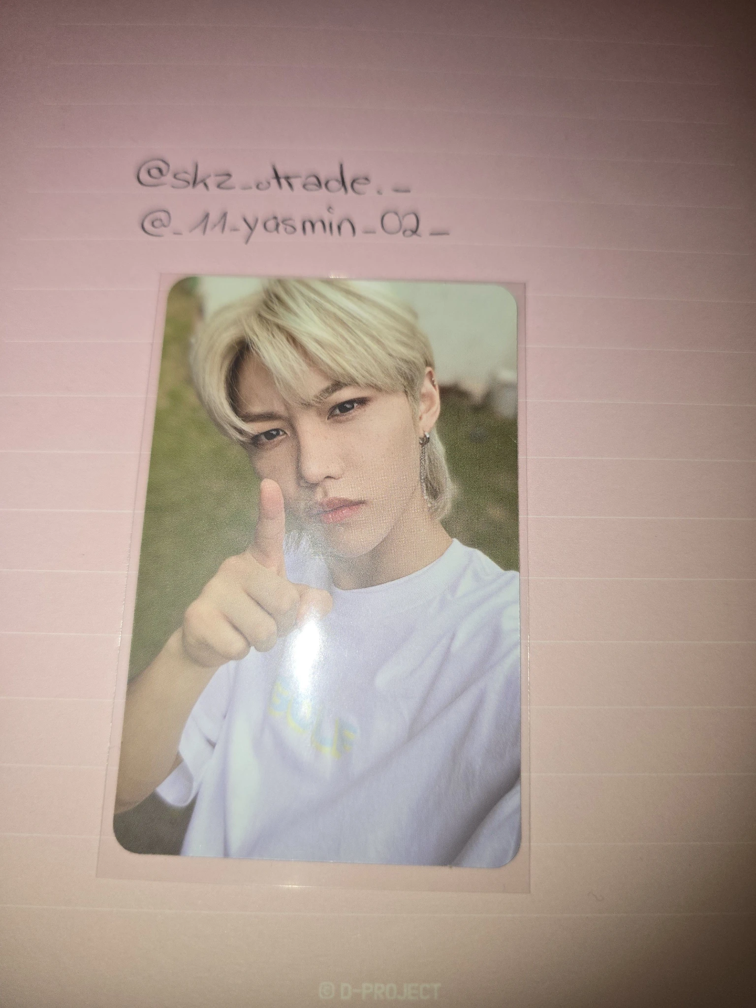 Stray Kids Felix Stray Kids - Felix - NoEasy Album album photocard double-sided standard version limited edition listing photo 2