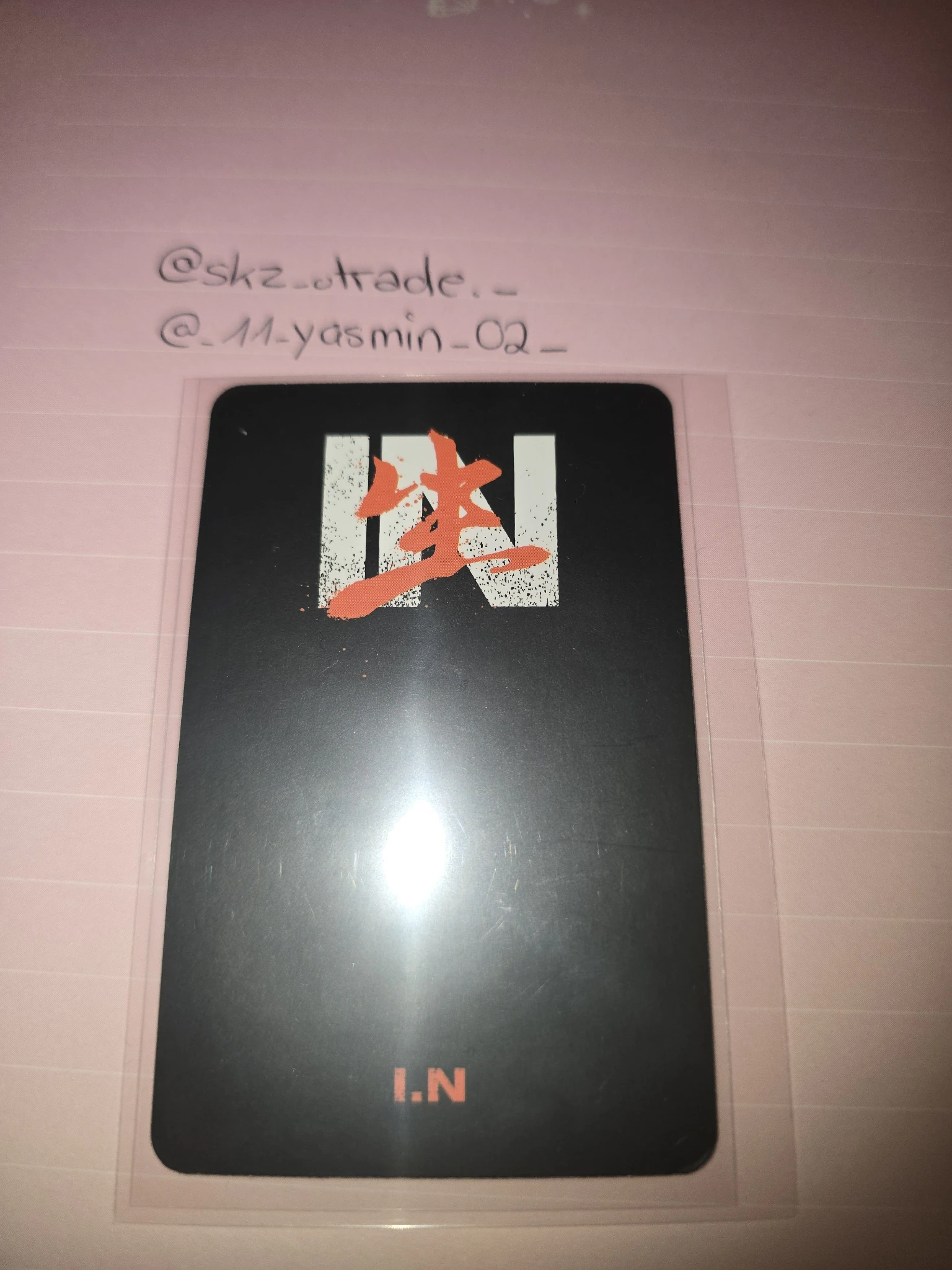 Stray Kids I.N Stray Kids - I.N - In Life Album album photocard concept version listing photo 2