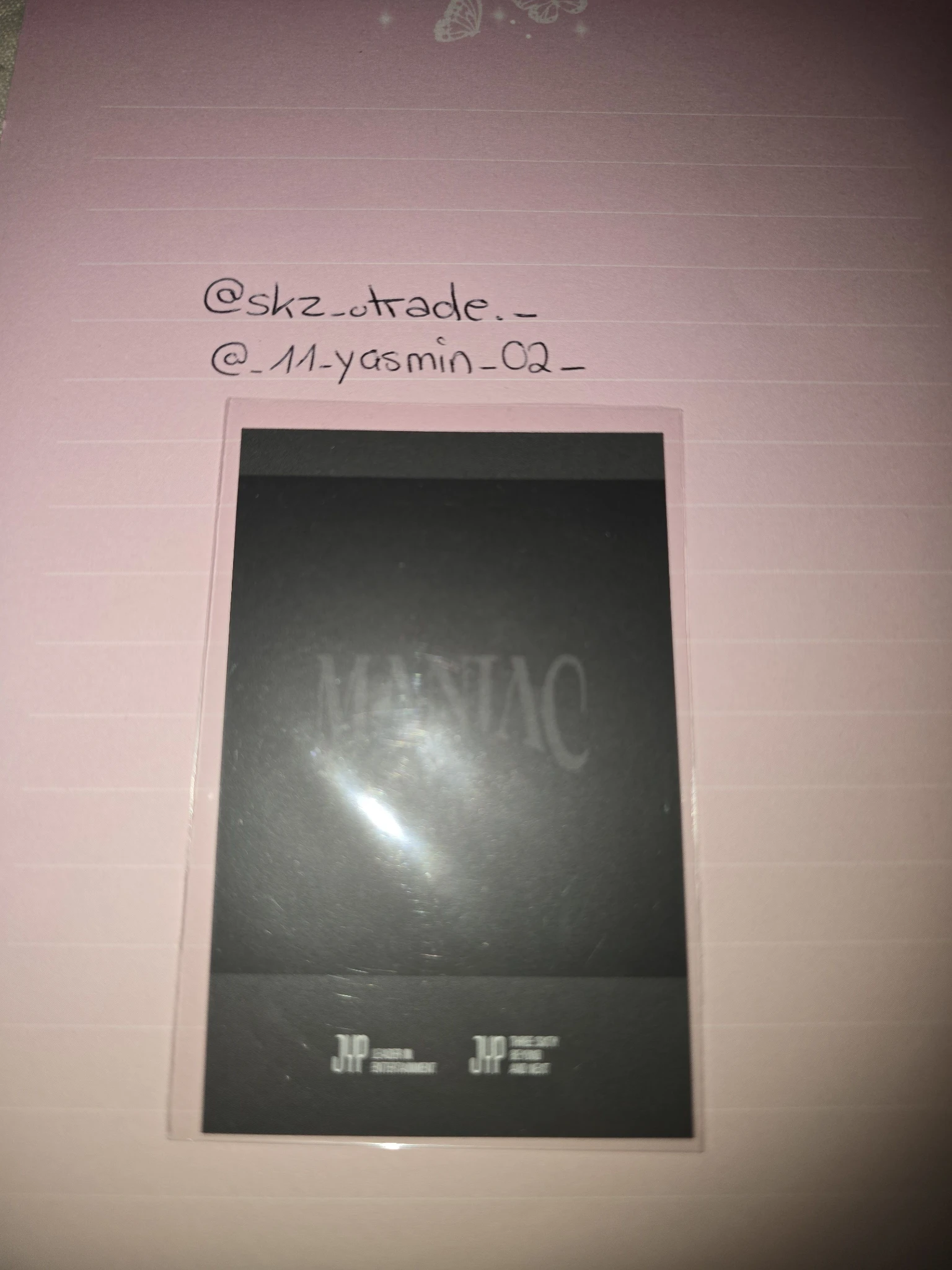 Stray Kids Felix Stray Kids - Felix - Maniac World Tour Event pre-order benefit (pob) merch photocard polaroid skzoo version seoul listing photo 2