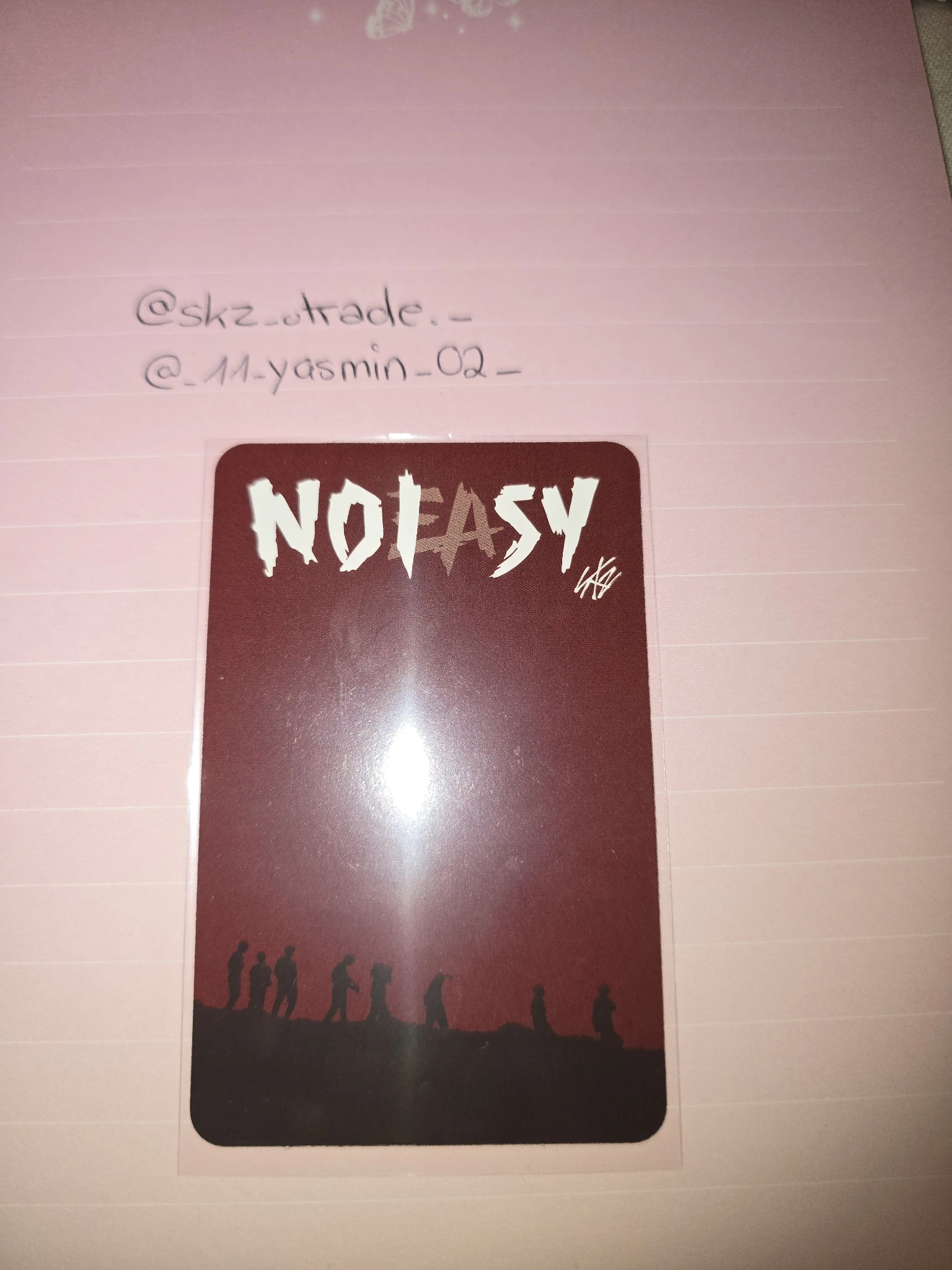 Stray Kids Seungmin Stray Kids - Seungmin - NoEasy Album album photocard jewel case ver. listing photo 2