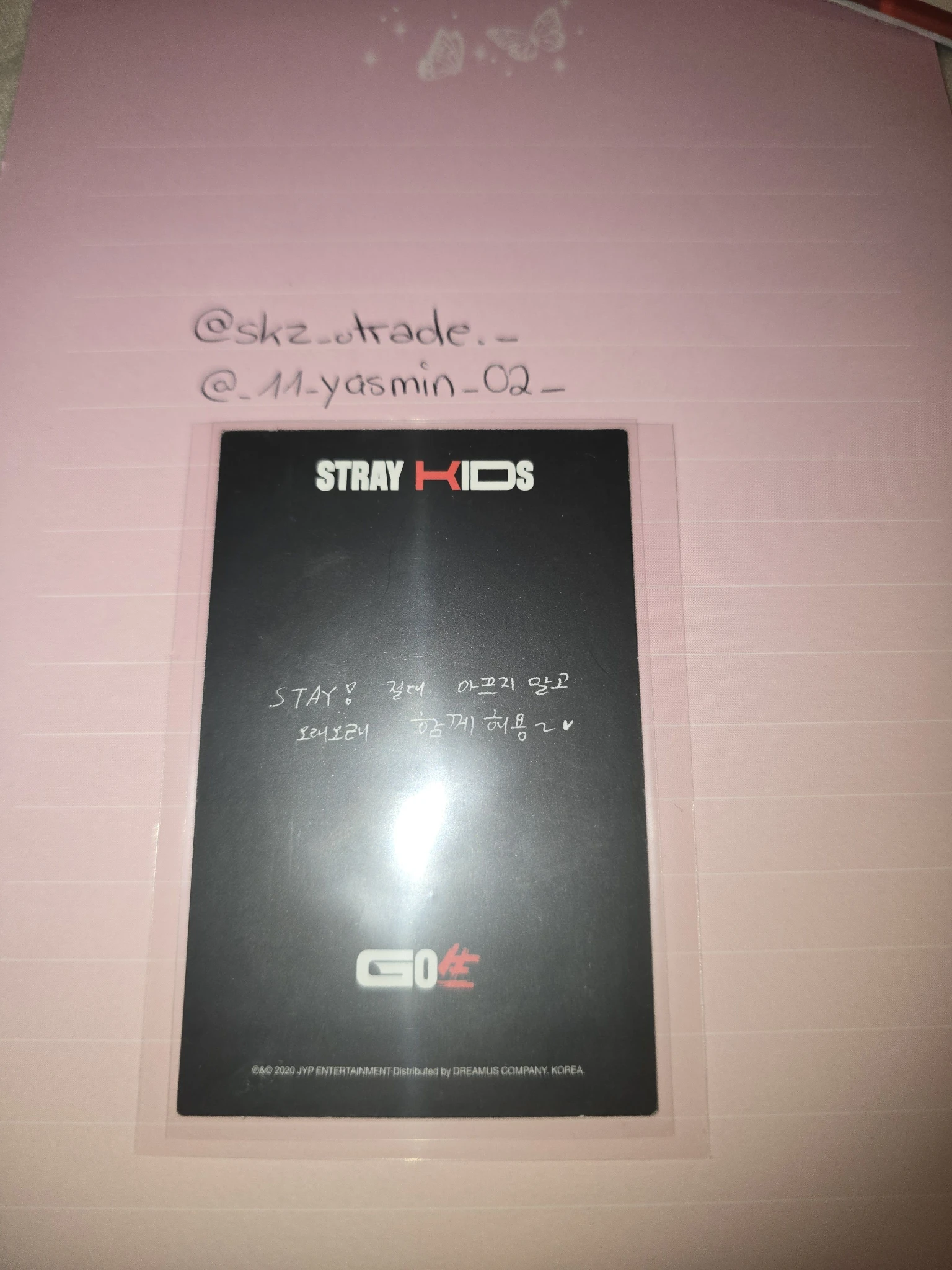 Stray Kids Changbin Stray Kids - Changbin - GO生 Album album photocard concept a listing photo 2