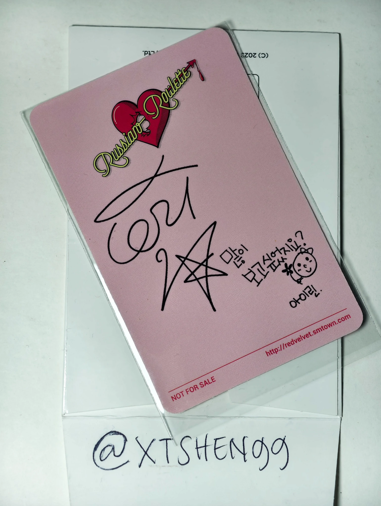 Red Velvet Irene Red Velvet - Irene - Russian Roulette listing photo 2