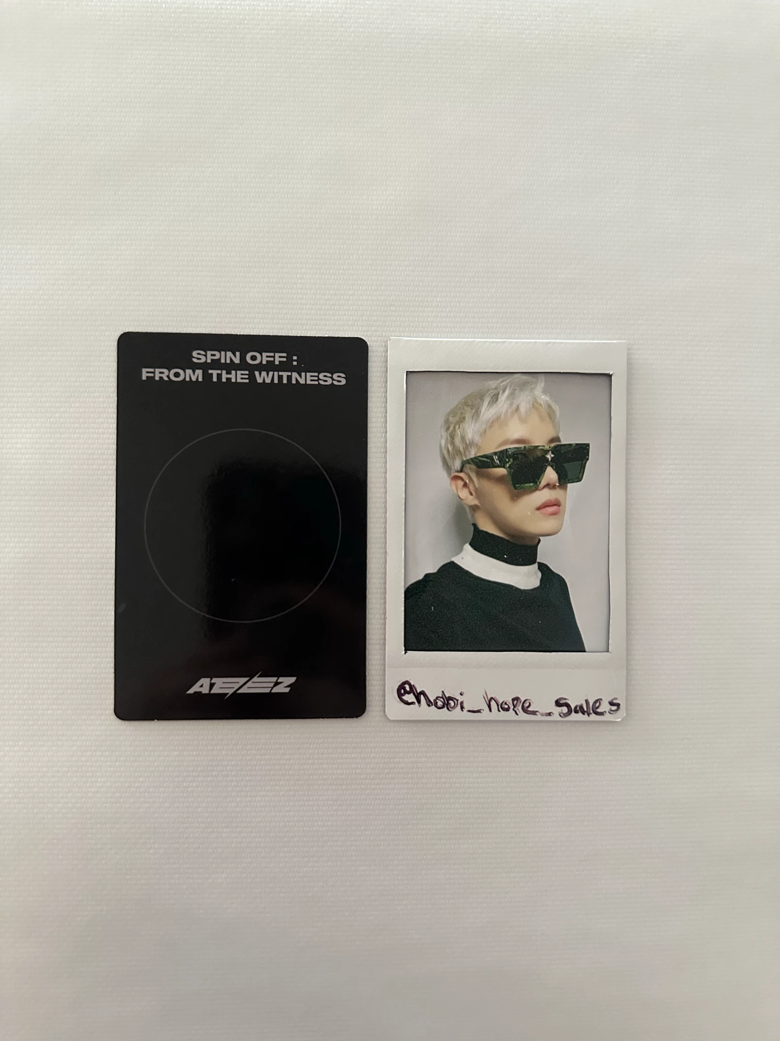 ATEEZ Hongjoong ATEEZ - Hongjoong - SPIN OFF : FROM THE WITNESS Album album photocard witness version version 3 listing photo 2