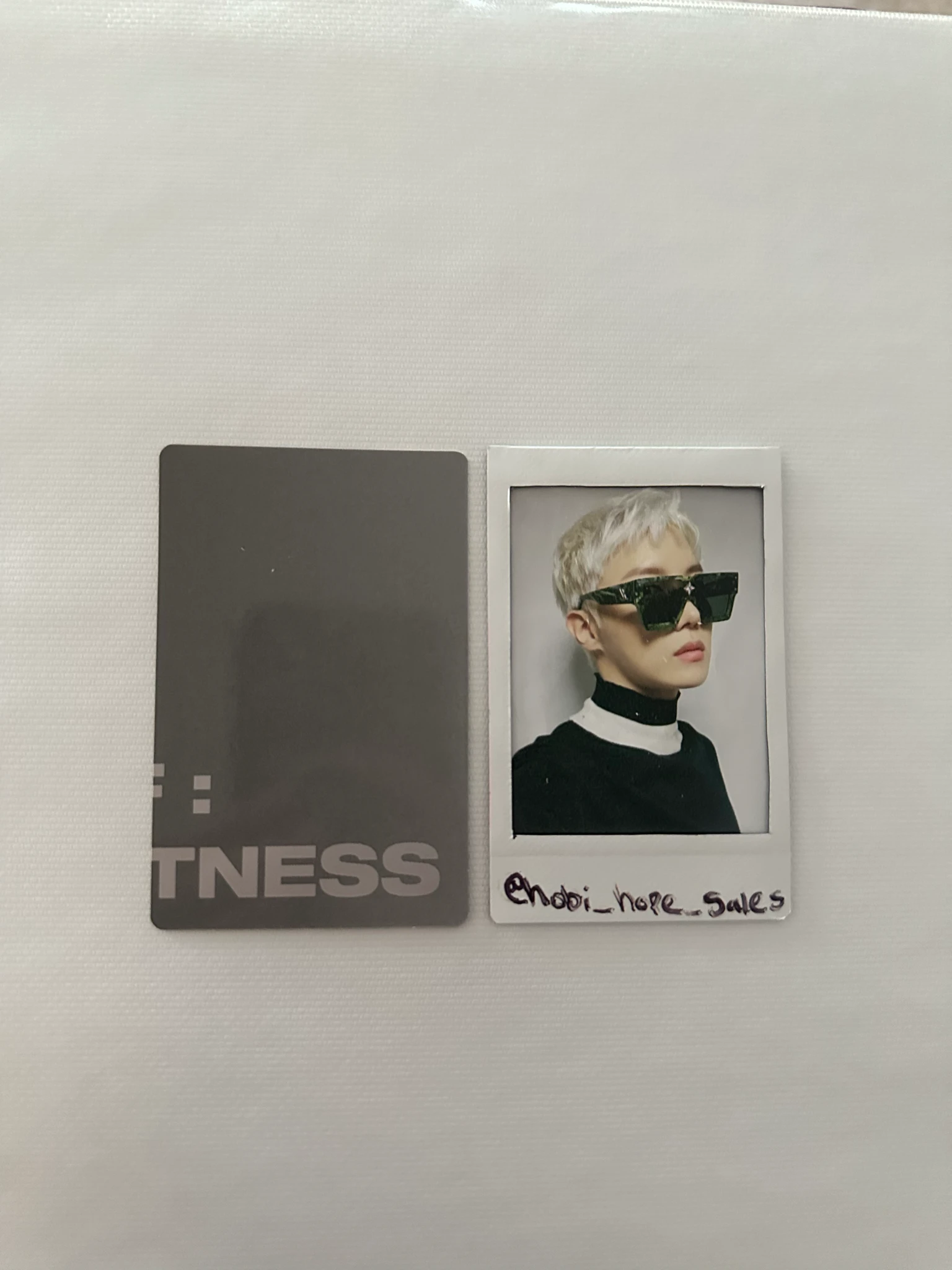 ATEEZ Hongjoong ATEEZ - Hongjoong - SPIN OFF : FROM THE WITNESS Album album photocard Z version version 1 listing photo 2