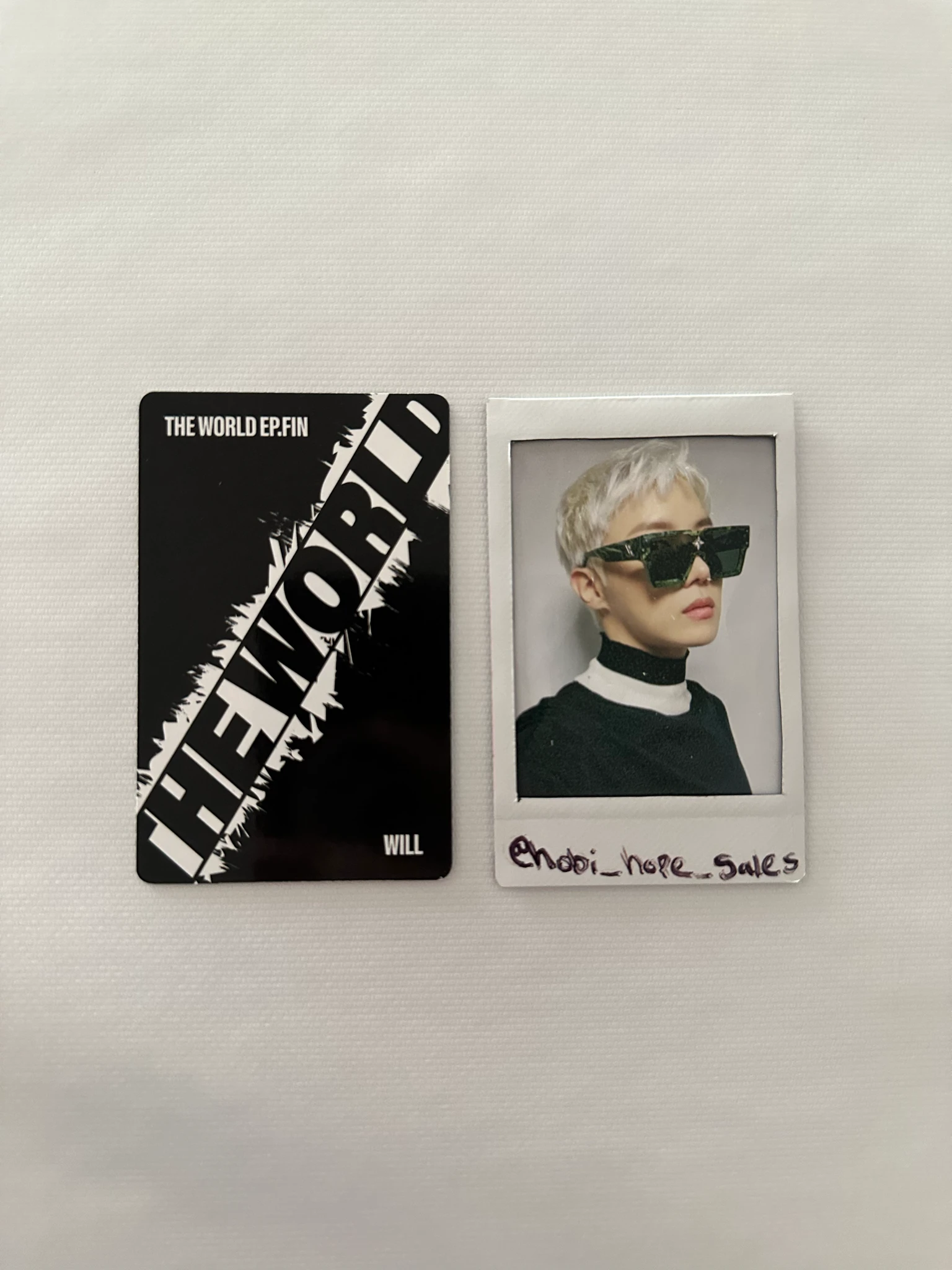 ATEEZ Hongjoong ATEEZ - Hongjoong - THE WORLD EP.FIN: WILL Album platform version album photocard listing photo 2