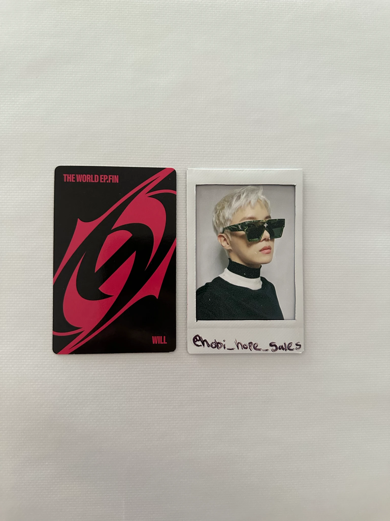 ATEEZ Hongjoong ATEEZ - Hongjoong - THE WORLD EP.FIN: WILL Album diary version Z version album photocard listing photo 2