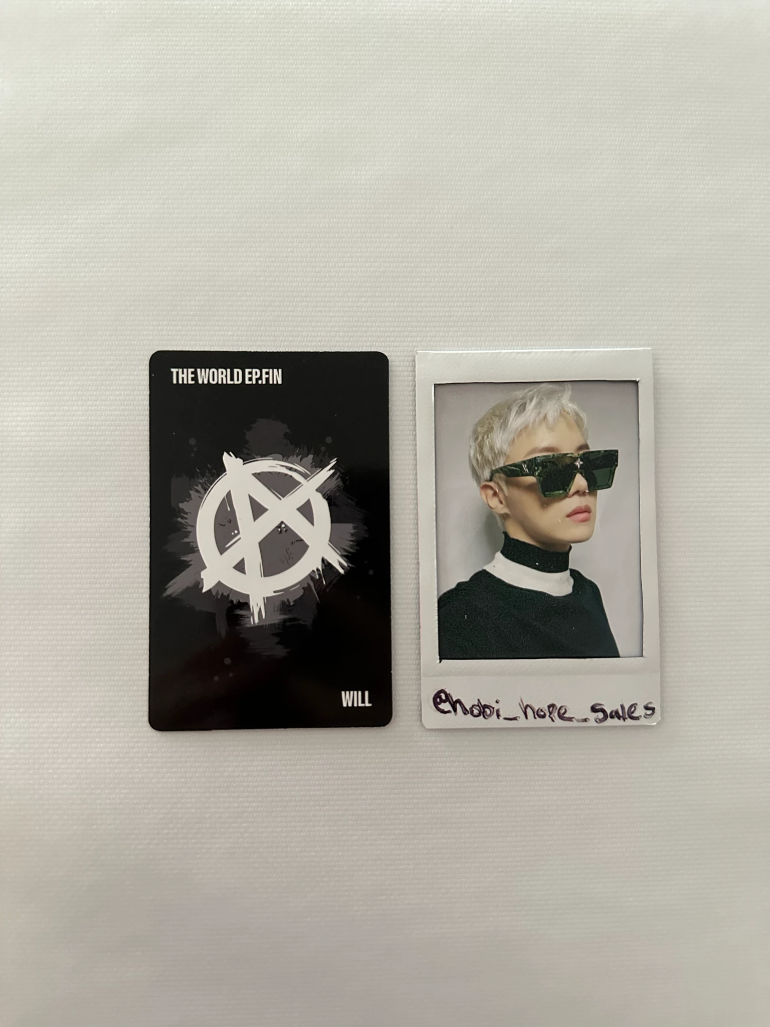 ATEEZ Hongjoong ATEEZ - Hongjoong - THE WORLD EP.FIN: WILL Album album photocard listing photo 2