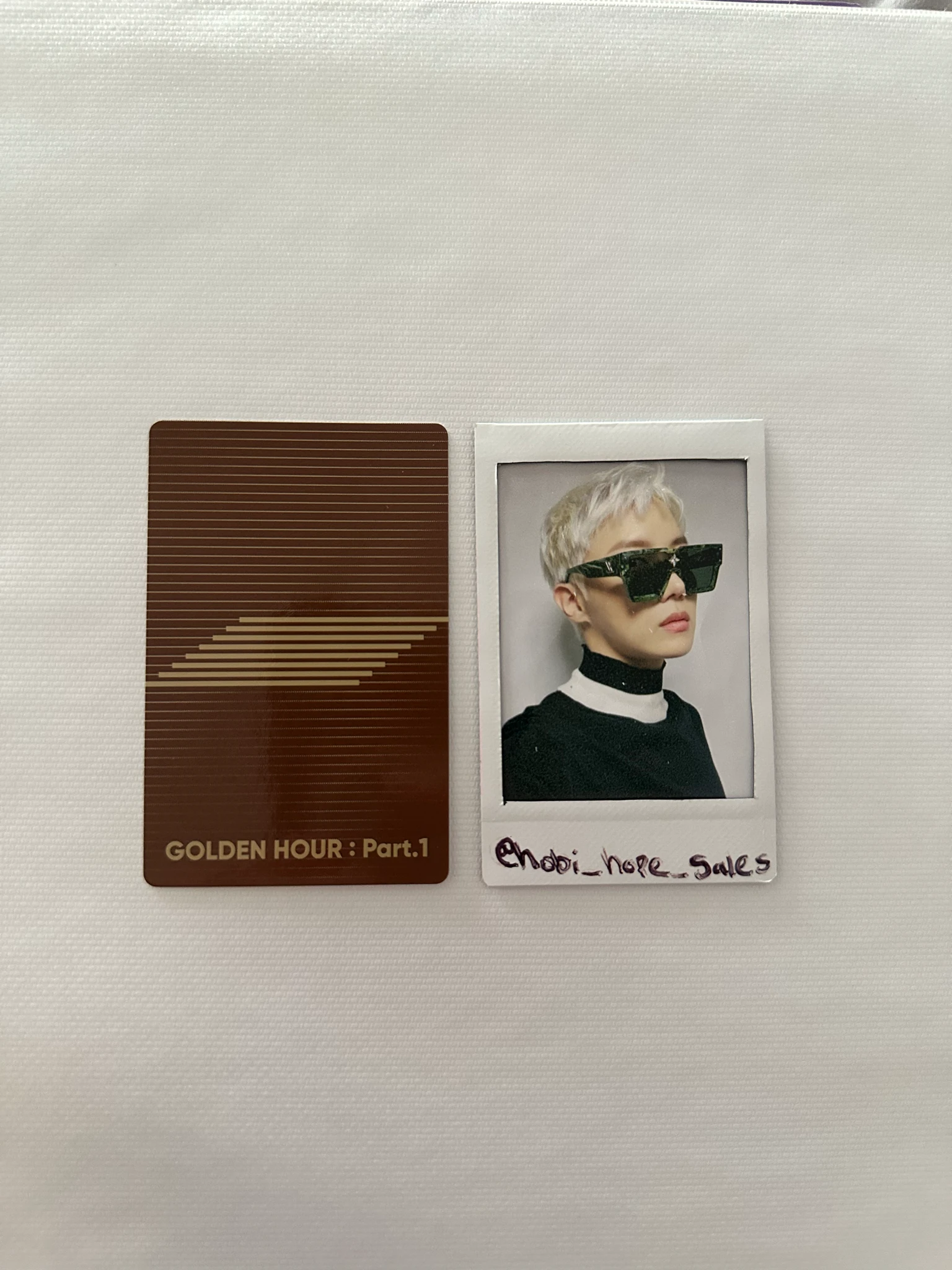ATEEZ Hongjoong ATEEZ - Hongjoong - Golden Hour : Part.1 Album poca album album photocard listing photo 2