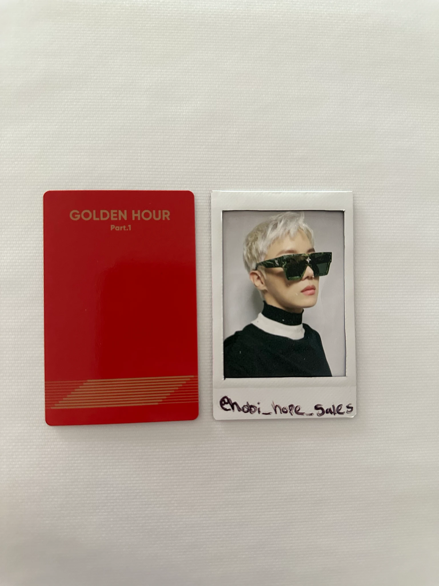 ATEEZ Hongjoong ATEEZ - Hongjoong - Golden Hour : Part.1 Album poca album album photocard A version listing photo 2