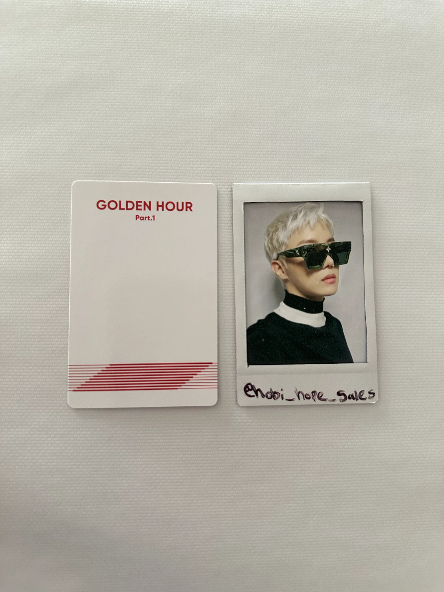 ATEEZ Hongjoong ATEEZ - Hongjoong - Golden Hour : Part.1 Album poca album album photocard image card listing photo 2