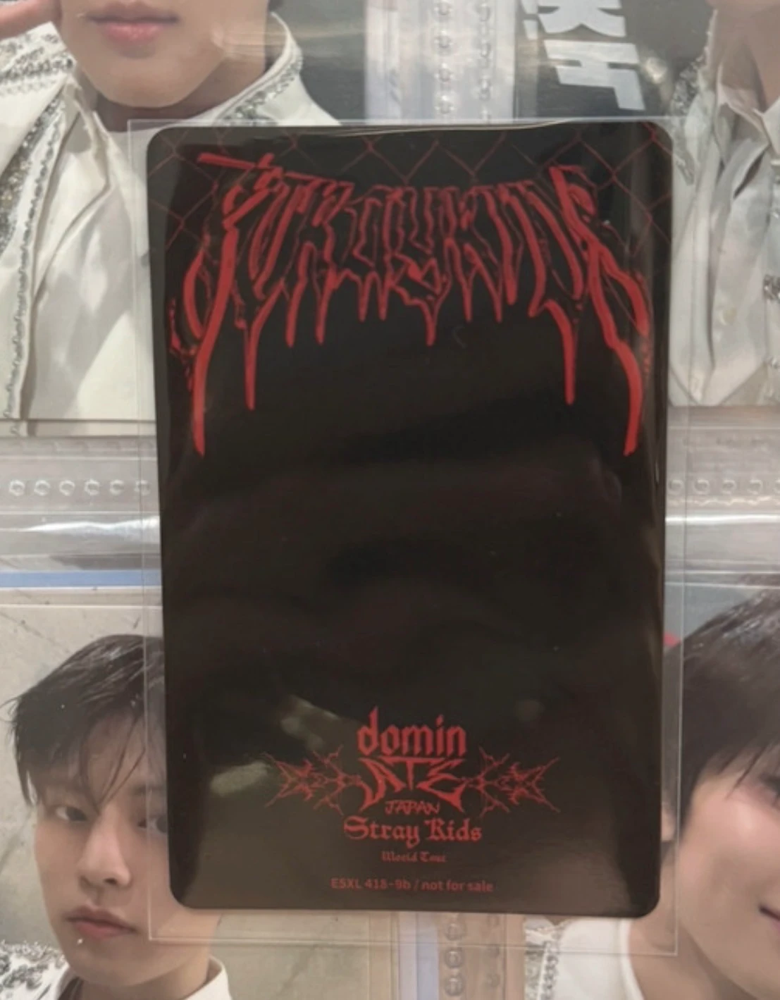 Stray Kids Seungmin Stray Kids - Seungmin - World Tour <dominATE JAPAN> LIVE Blu-ray Other limited edition photocard set version 2 dvd/blu-ray photocard listing photo 2