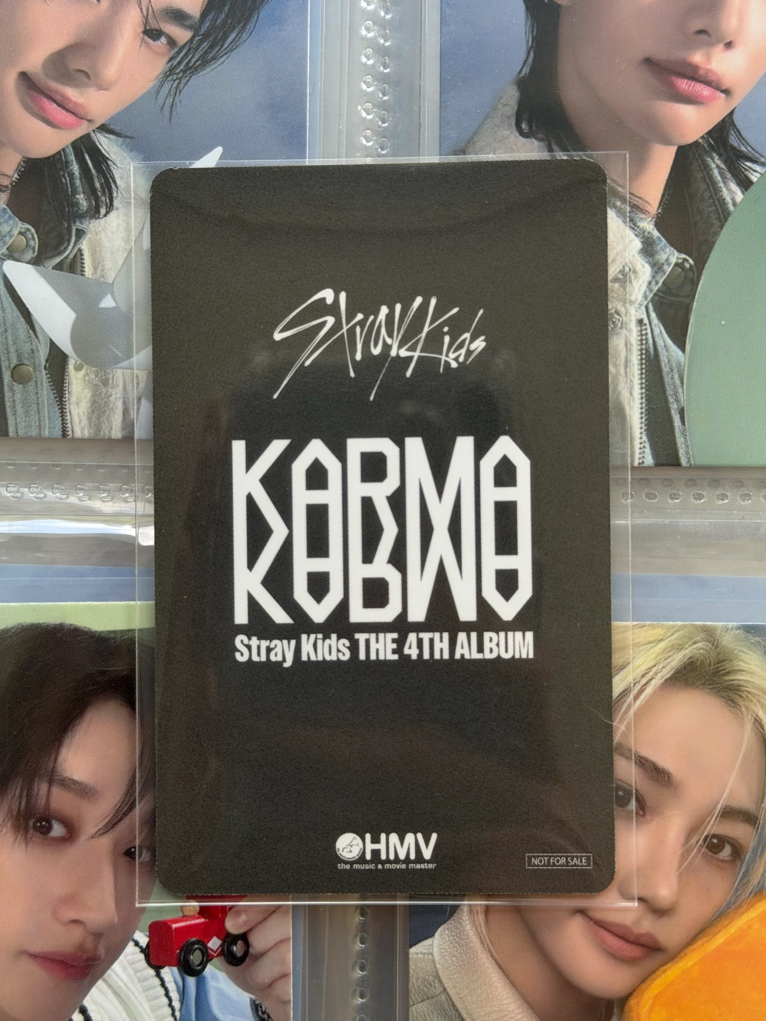 Stray Kids Changbin Stray Kids - Changbin - KARMA Album pre-order benefit (pob) hmv listing photo 2