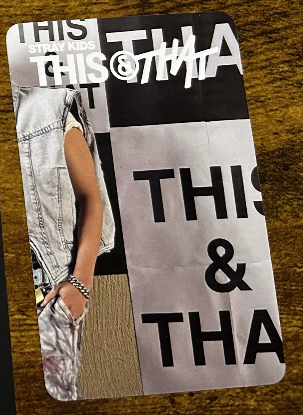 Stray Kids Felix Stray Kids - Felix - This & That Album album photocard member version listing photo 2