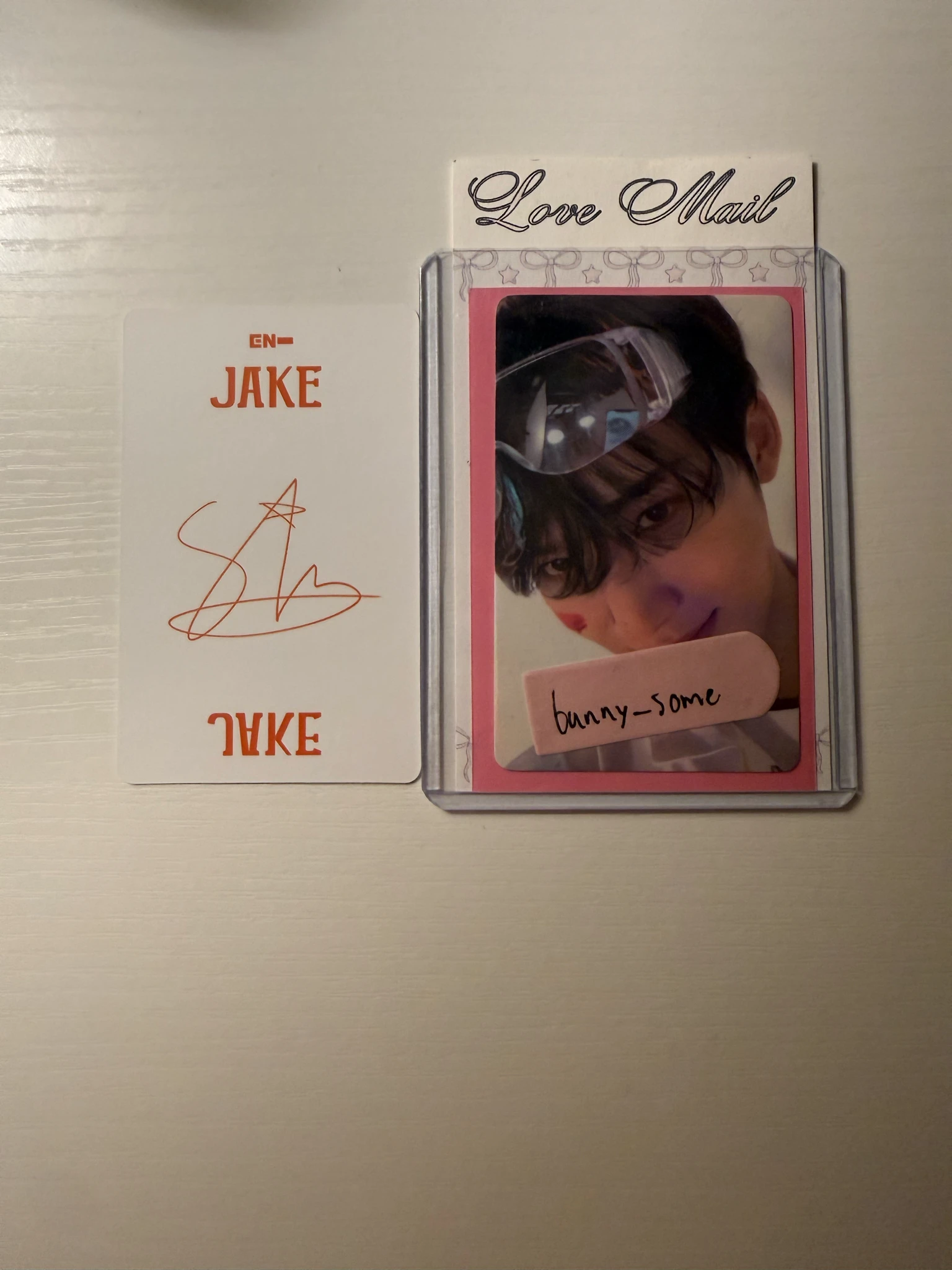 ENHYPEN Jake ENHYPEN - Jake - DIMENSION: DILEMMA Album korean album holographic (hologram) album photocard odysseus version listing photo 2