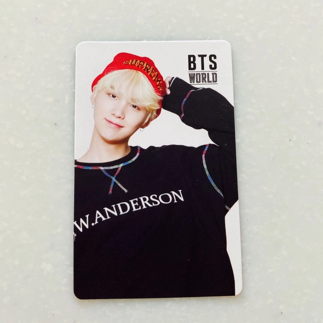 BTS SUGA BTS - SUGA - BTS World: Original Soundtrack Album album photocard double-sided listing photo 2