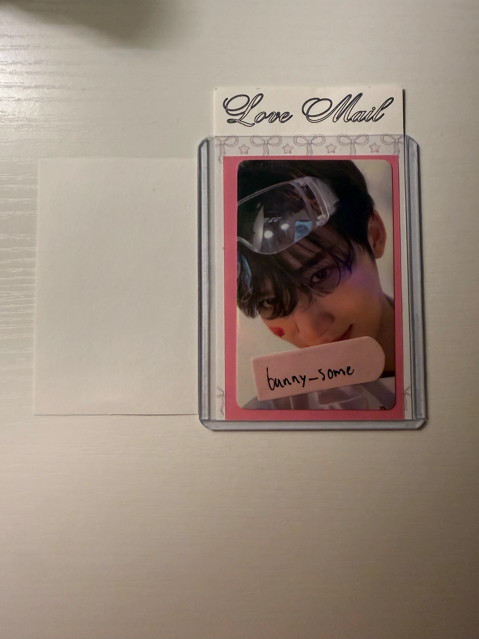 ENHYPEN Jake ENHYPEN - Jake - ORANGE BLOOD Album polaroid listing photo 2