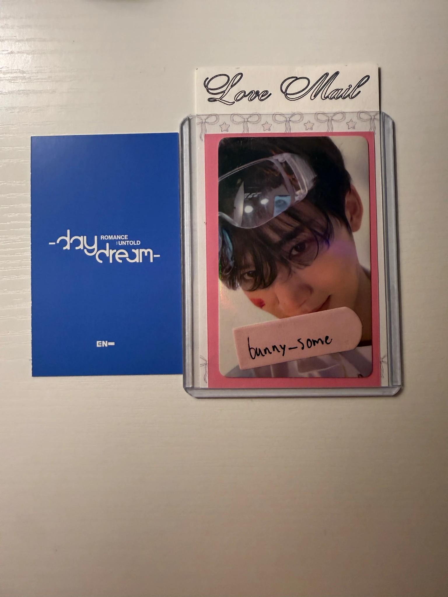 ENHYPEN Jake ENHYPEN - Jake - ROMANCE: UNTOLD-DAYDREAM- Album weverse album version photocard set album photocard polaroid horizontal listing photo 2
