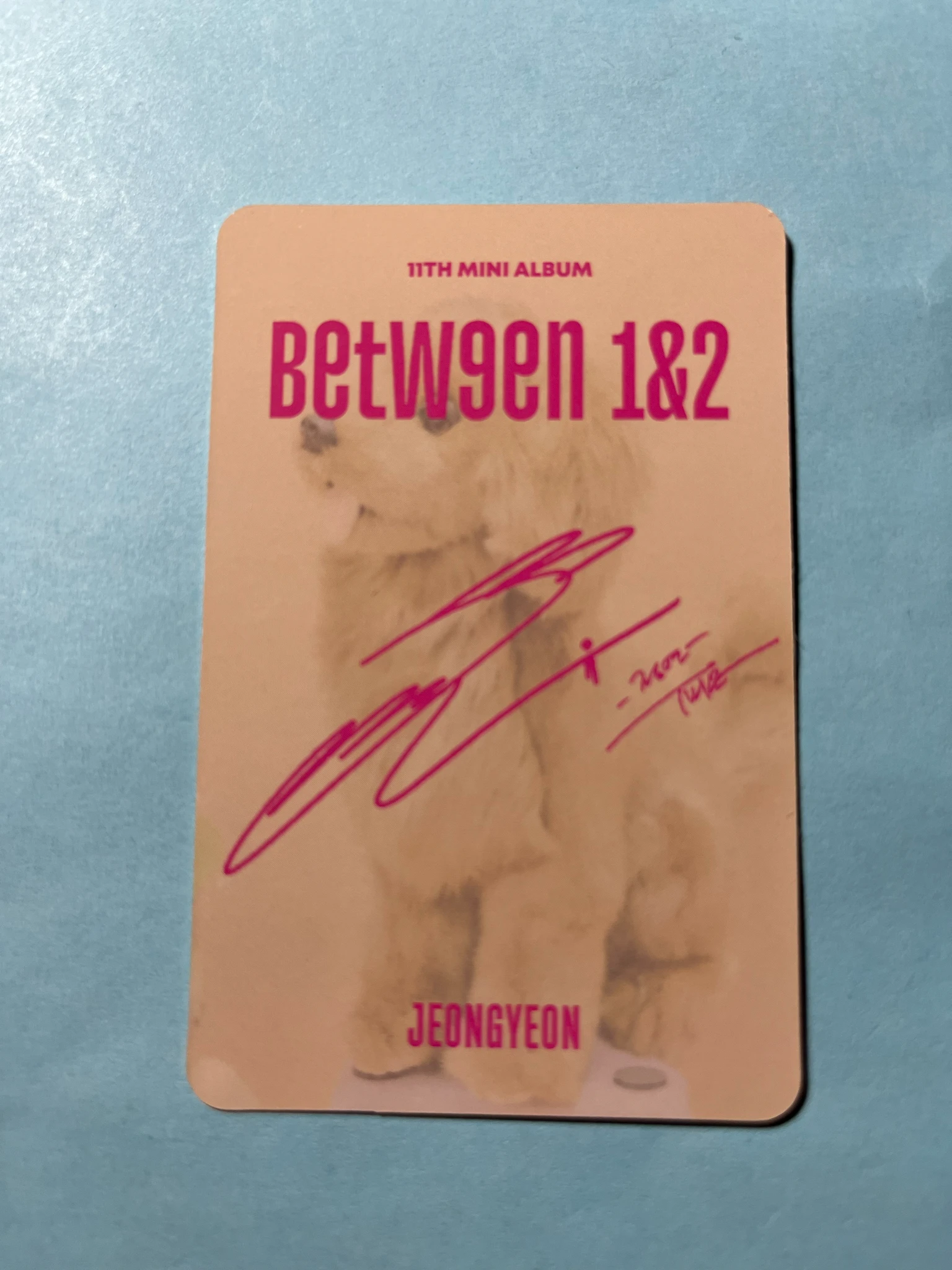 TWICE Jeongyeon TWICE-Jeongyeon-Album-BETWEEN 1&2 listing photo 2