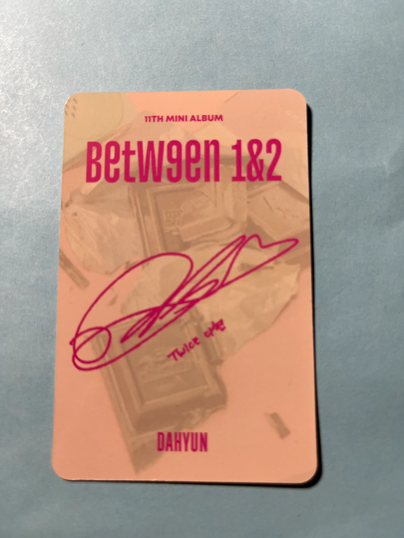 TWICE Dahyun TWICE-Dahyun-Album-BETWEEN 1&2 listing photo 2