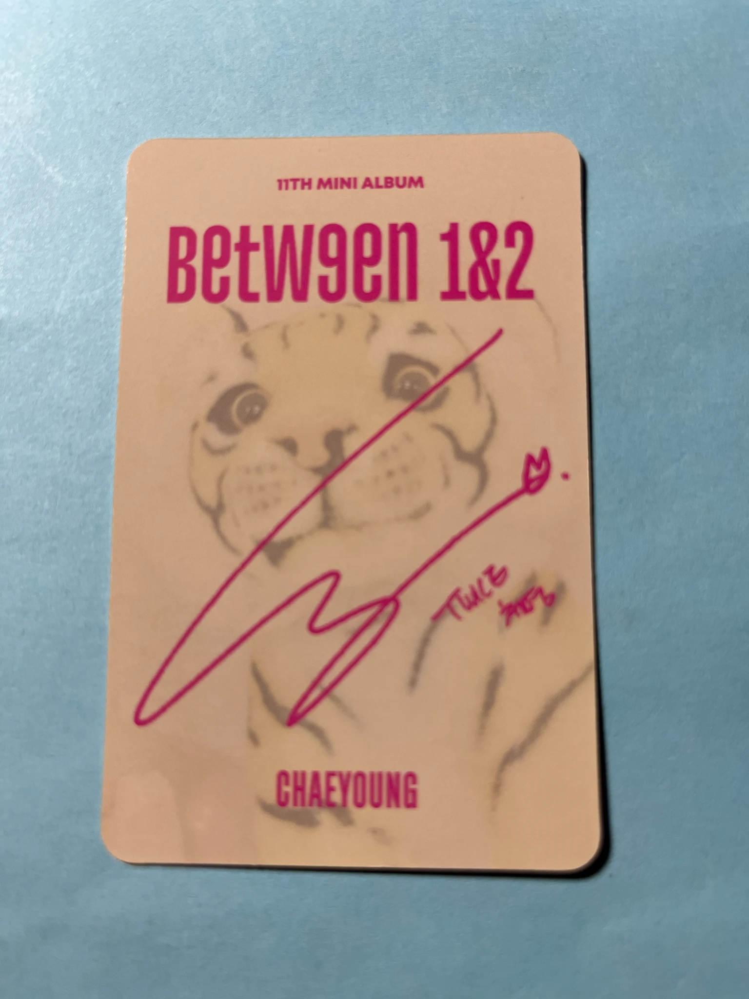 TWICE Chaeyoung TWICE-Chaeyoung-Album-BETWEEN 1&2 listing photo 2