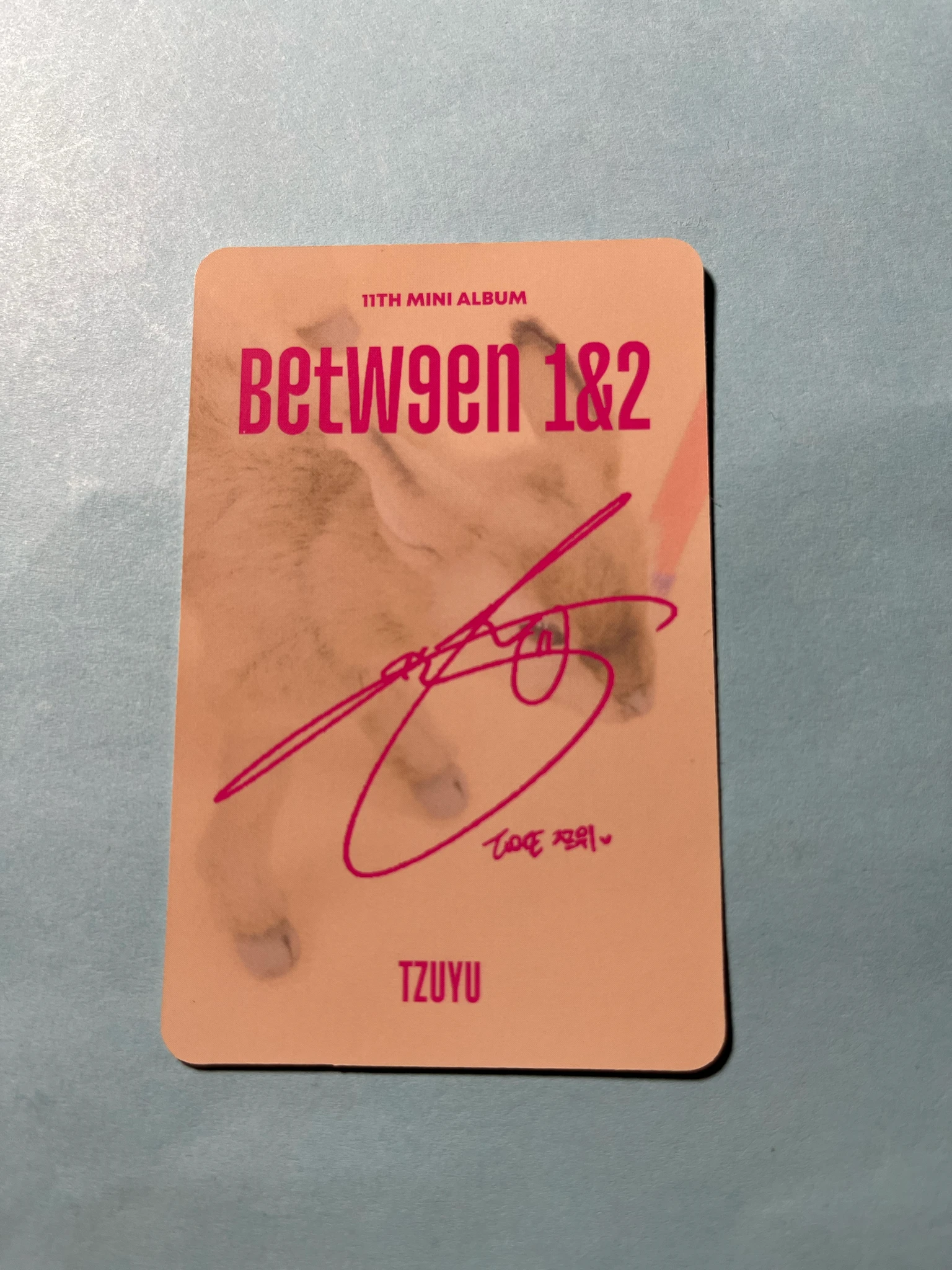 TWICE Tzuyu TWICE-Tzuyu-Album-BETWEEN 1&2 listing photo 2