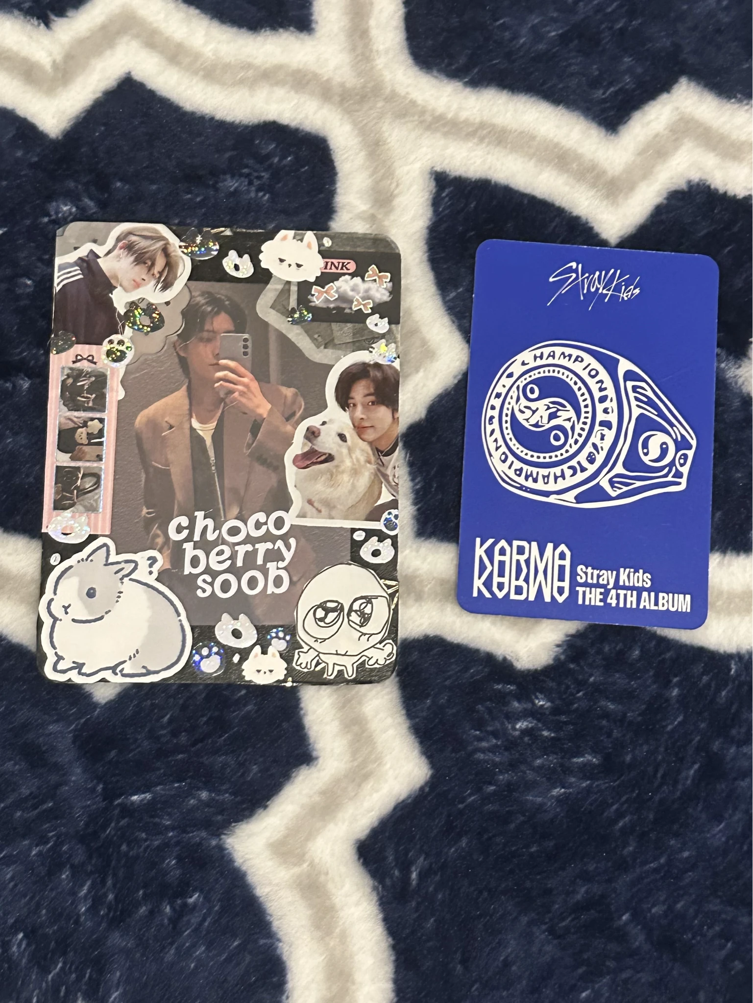 Stray Kids Changbin Stray Kids - Changbin - KARMA Album album photocard accordion version first press only listing photo 2