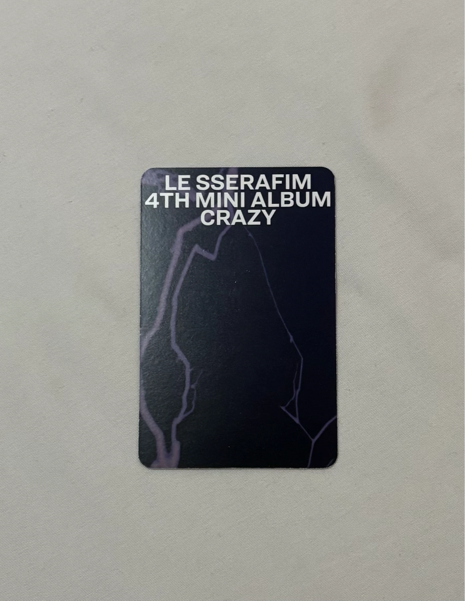 LE SSERAFIM Hong Eunchae LE SSERAFIM - Hong Eunchae - CRAZY Album target exclusive listing photo 2