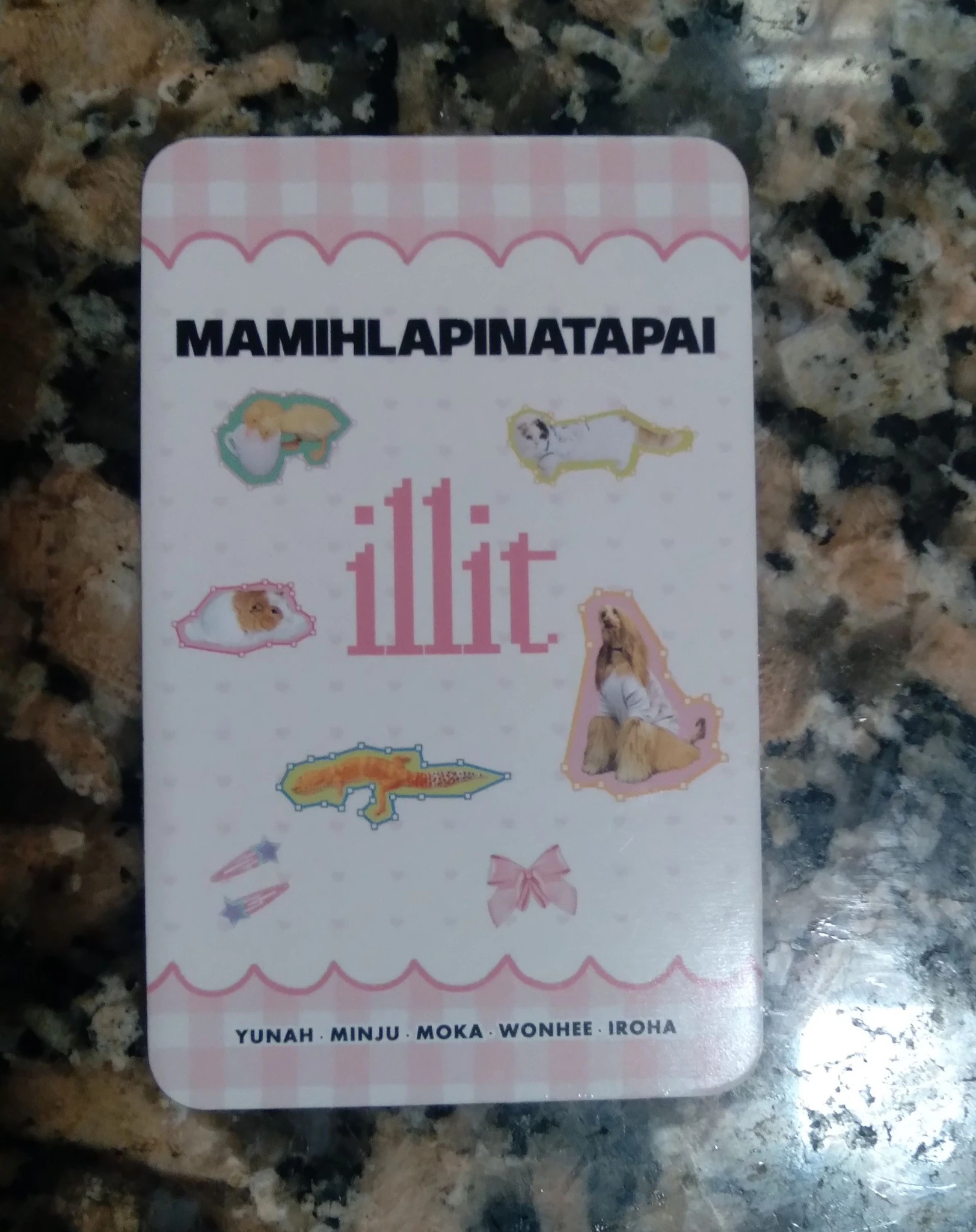 ILLIT Moka ILLIT - Moka - MAMIHLAPINATAPAI Album muvve lucky draw (LD) round 2 listing photo 2