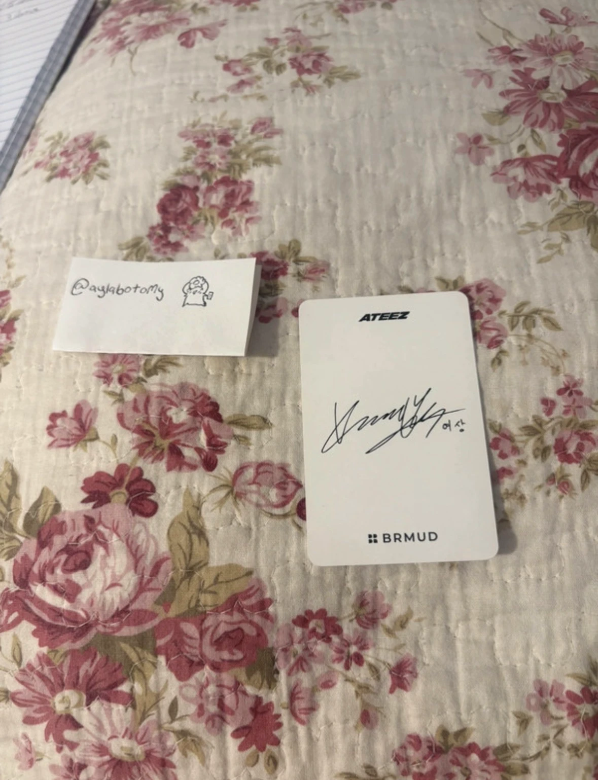 ATEEZ Yeosang ATEEZ - Yeosang - BRMUD=ATEEZ  Other merch photocard listing photo 2