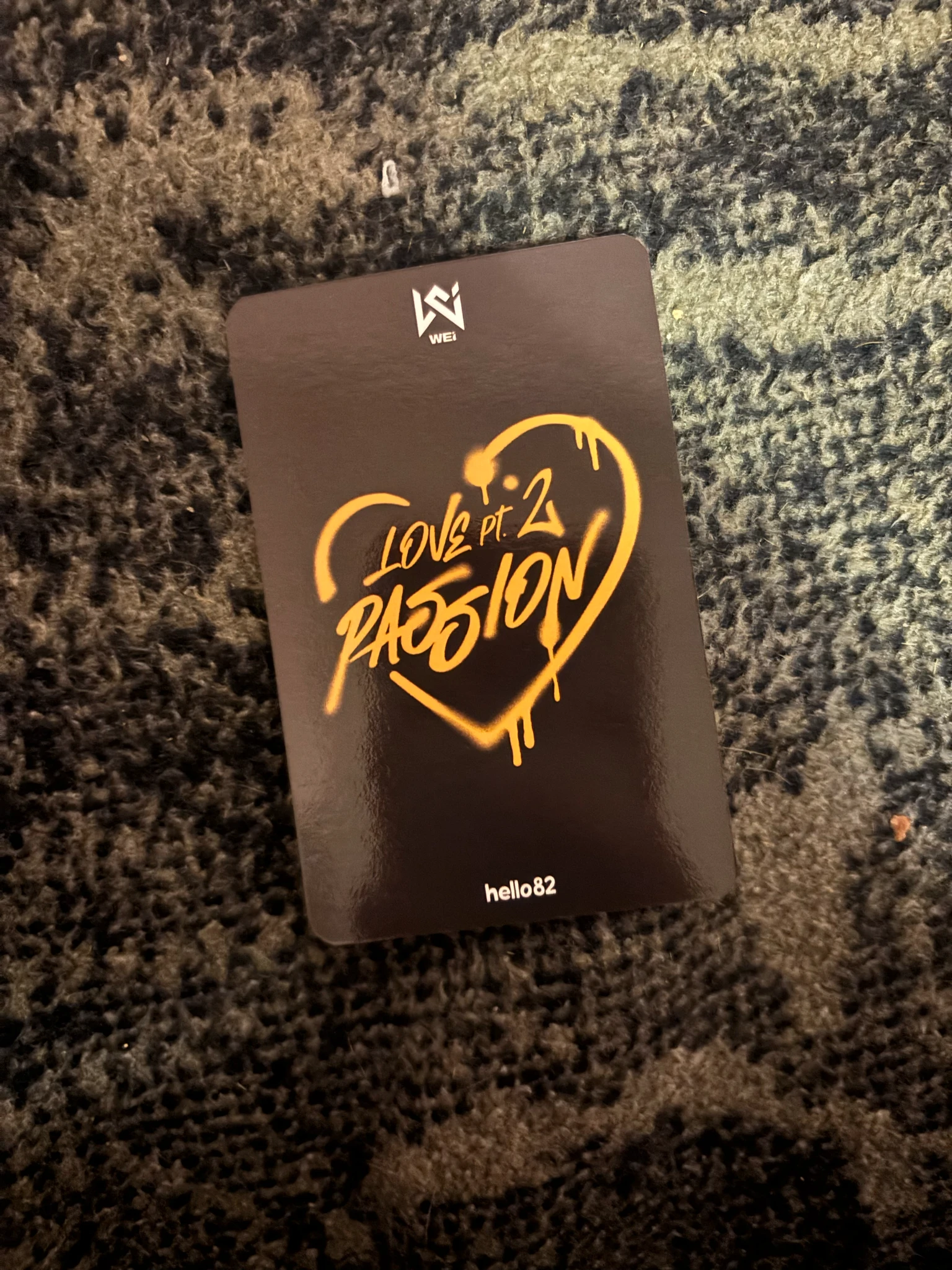 WEi Daehyeon WEi - Daehyeon - Love Pt.2 : Passion Album hello82 fansign listing photo 2