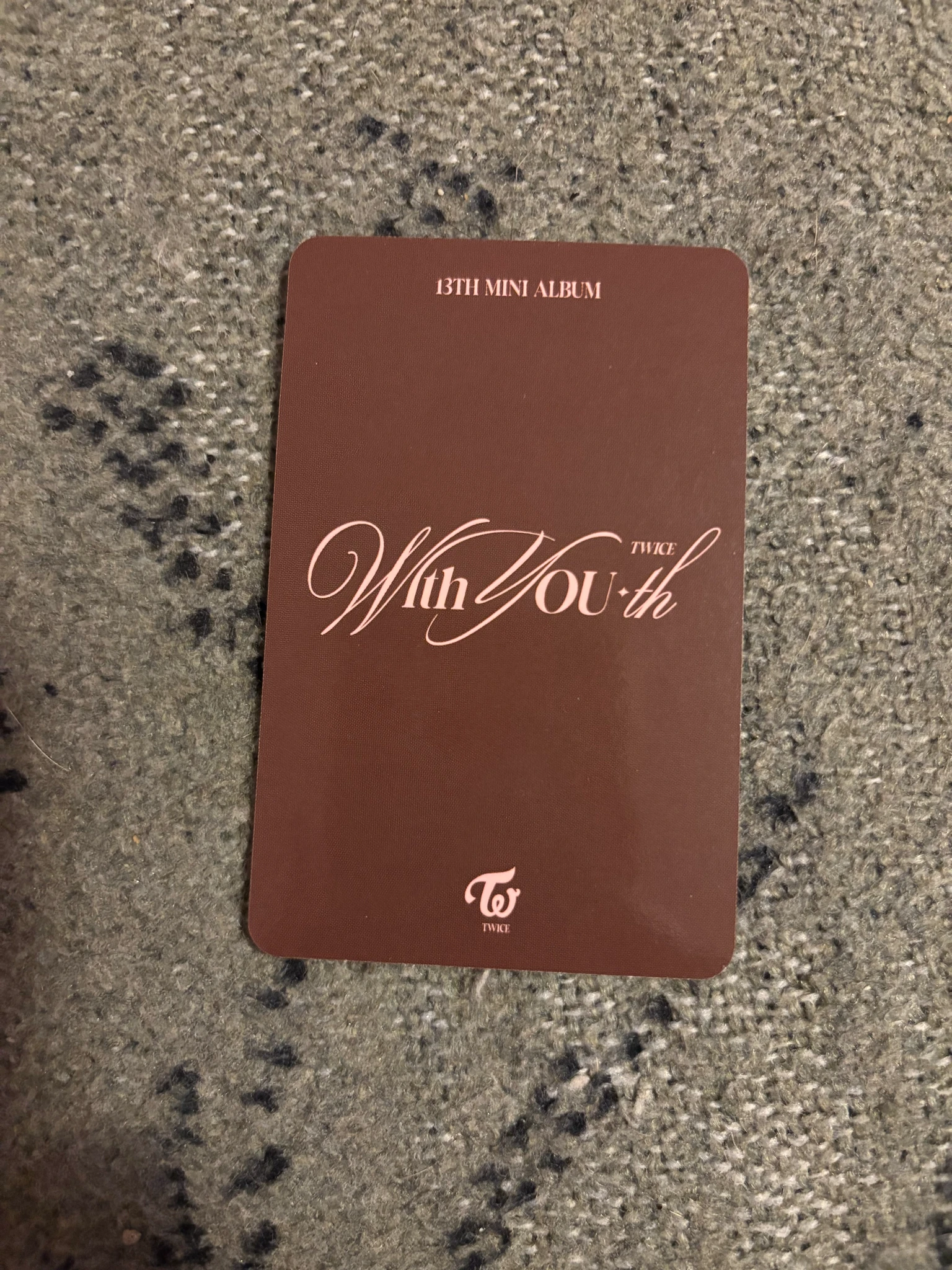 TWICE Jihyo TWICE-Jihyo-Album-with you-th listing photo 2