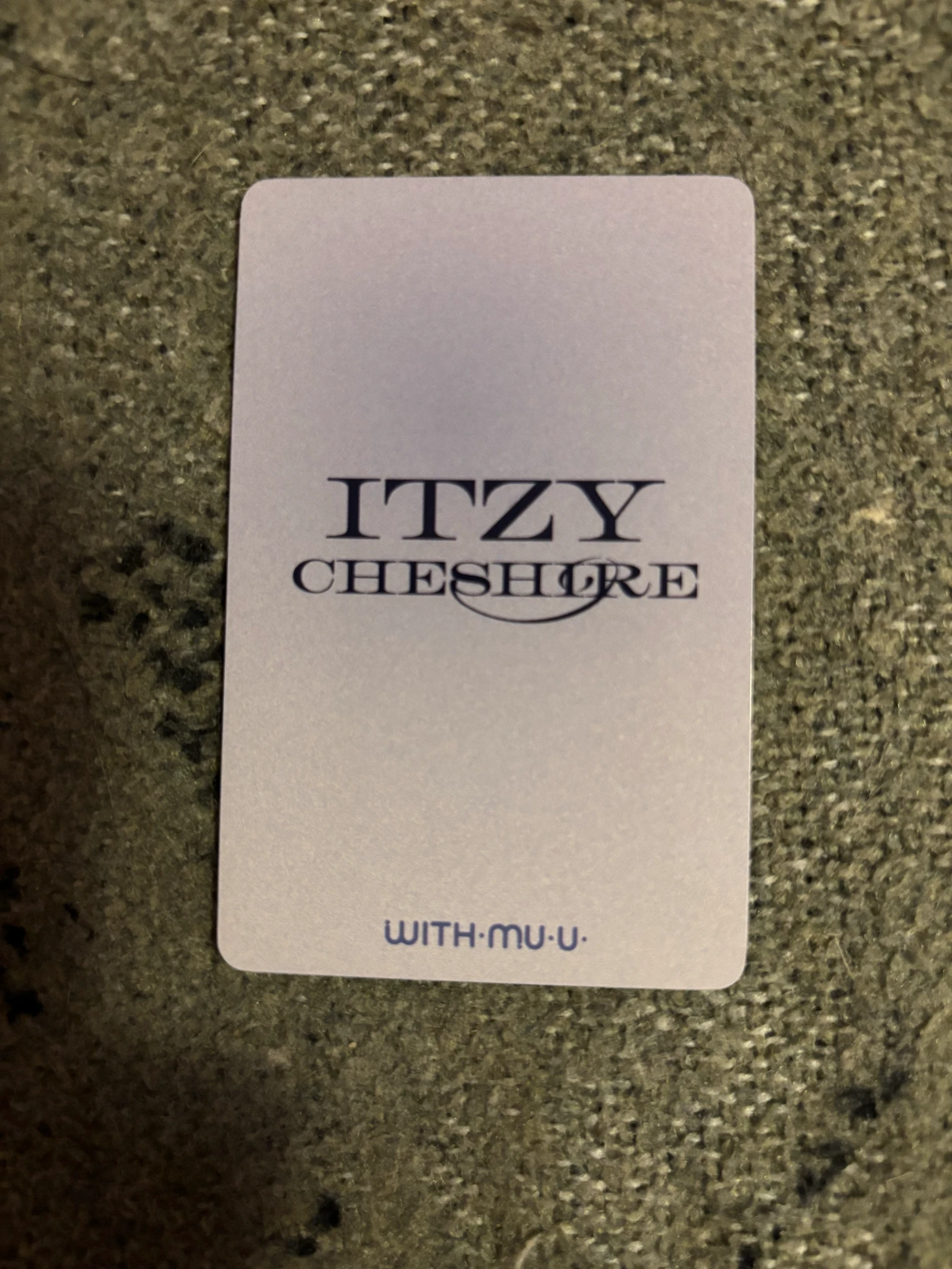 ITZY Lia ITZY - Lia - Cheshire Album withmuu fansign video call round 3 listing photo 2