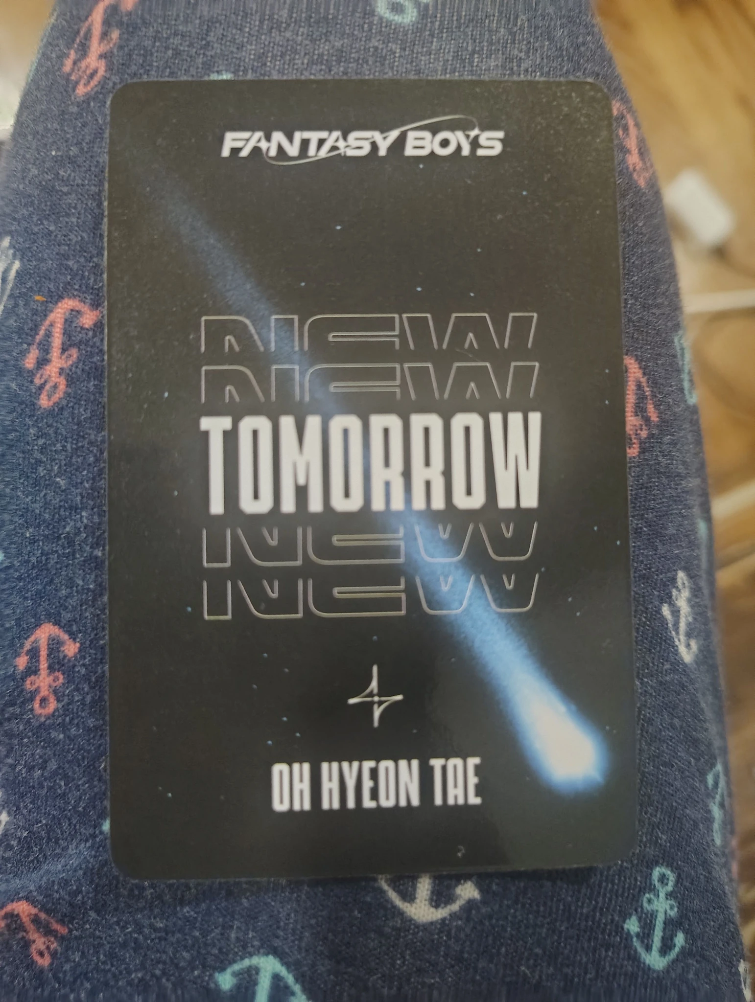 FANTASY BOYS  Oh Hyeontae FANTASY BOYS  - Oh Hyeontae - NEW TOMORROW  Album album photocard A version listing photo 2