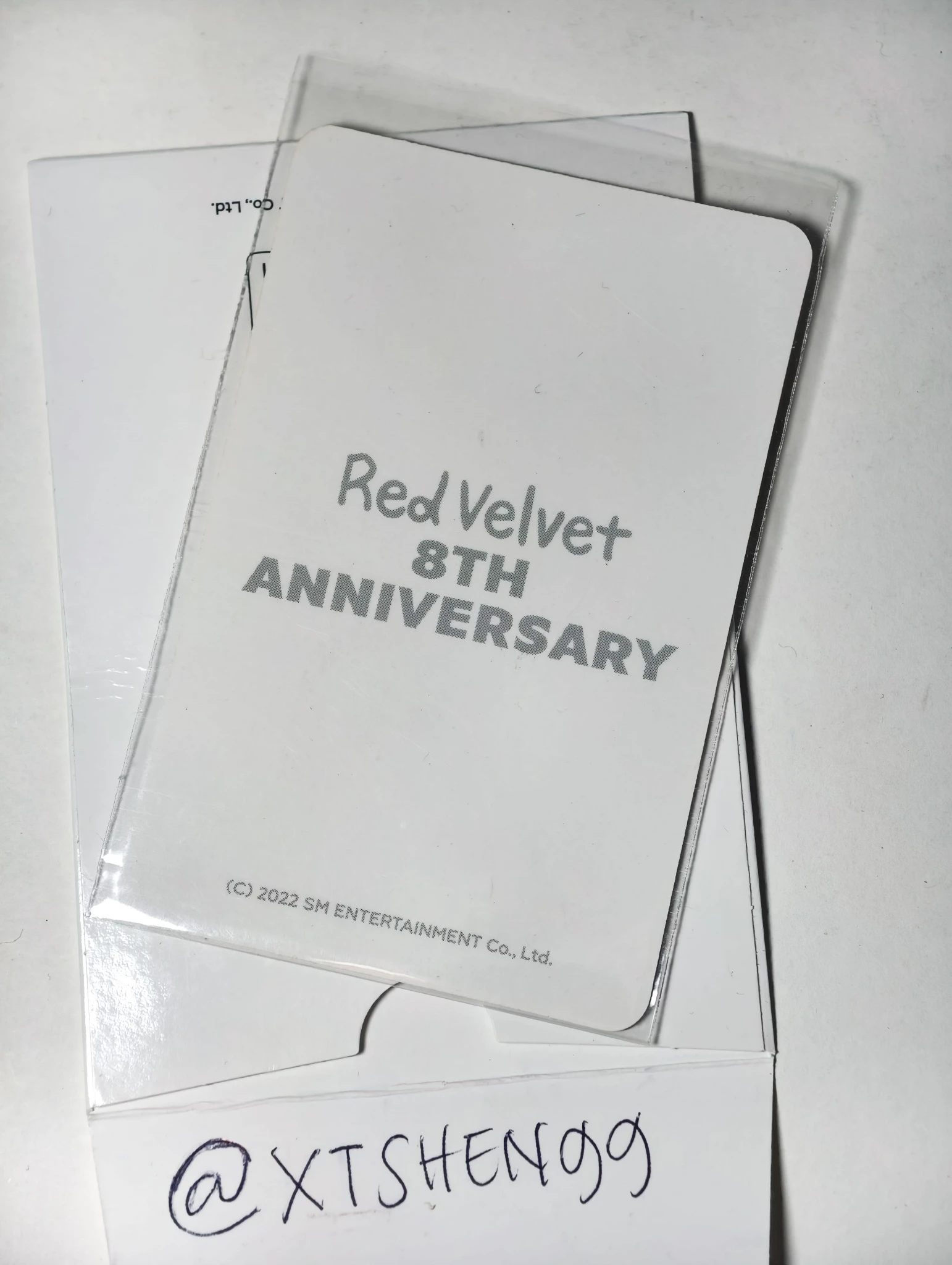 Red Velvet Irene Red Velvet - Irene - 8th Anniversary Other merch photocard lucky card photocard set listing photo 2