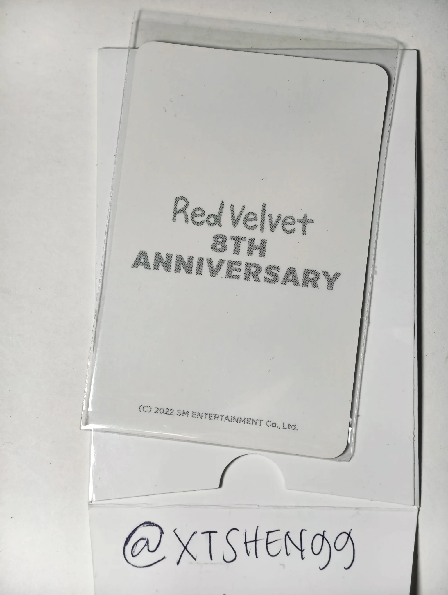 Red Velvet Seulgi Red Velvet - Seulgi - 8th Anniversary Other merch photocard lucky card photocard set listing photo 2
