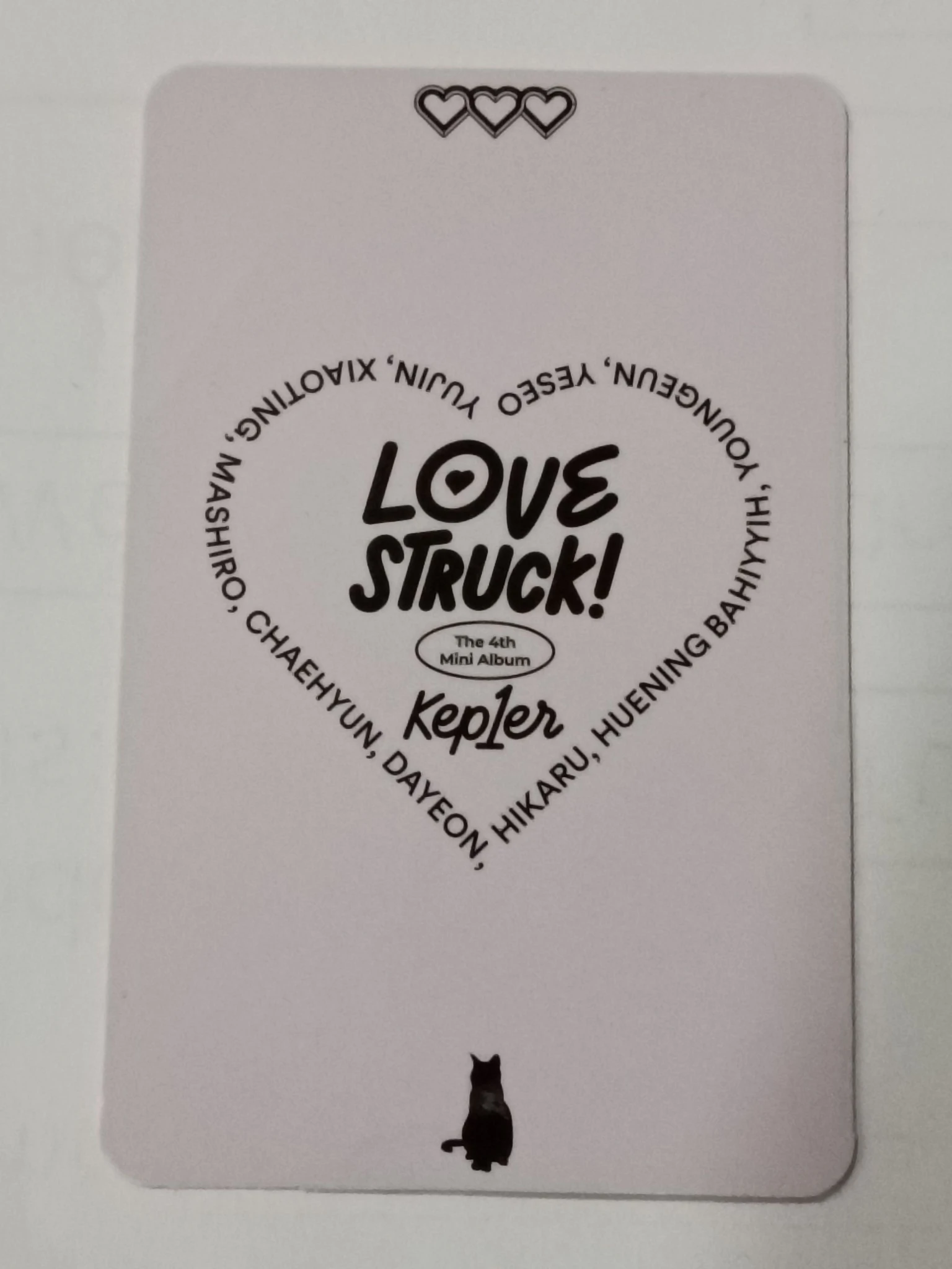 Kep1er Youngeun Kep1er - Youngeun - LOVESTRUCK! Album album photocard platform version listing photo 2