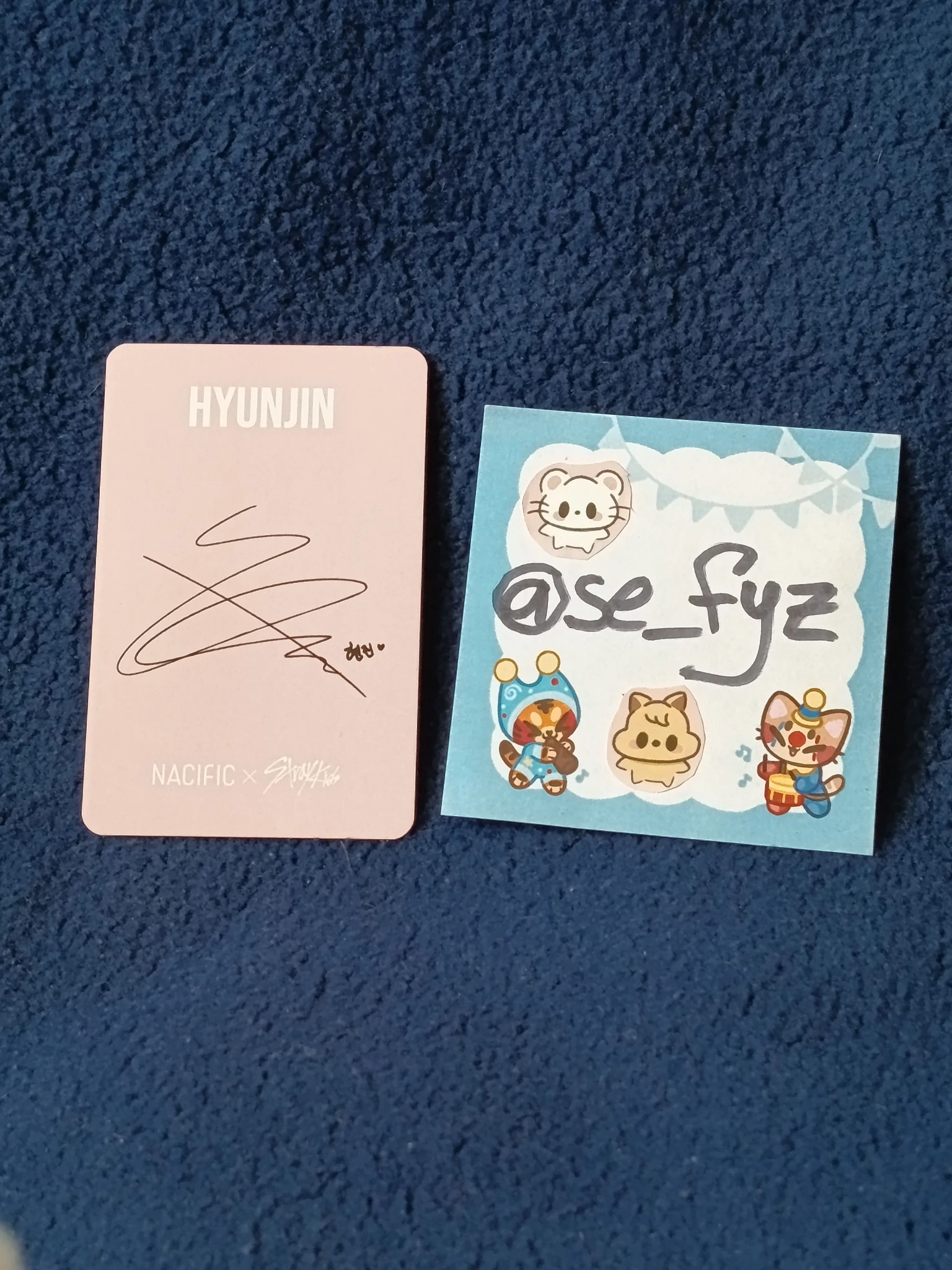 Stray Kids Hyunjin Stray Kids - Hyunjin - NACIFIC  x Stray Kids Other brand collaboration nacific round 4 lenticular listing photo 2