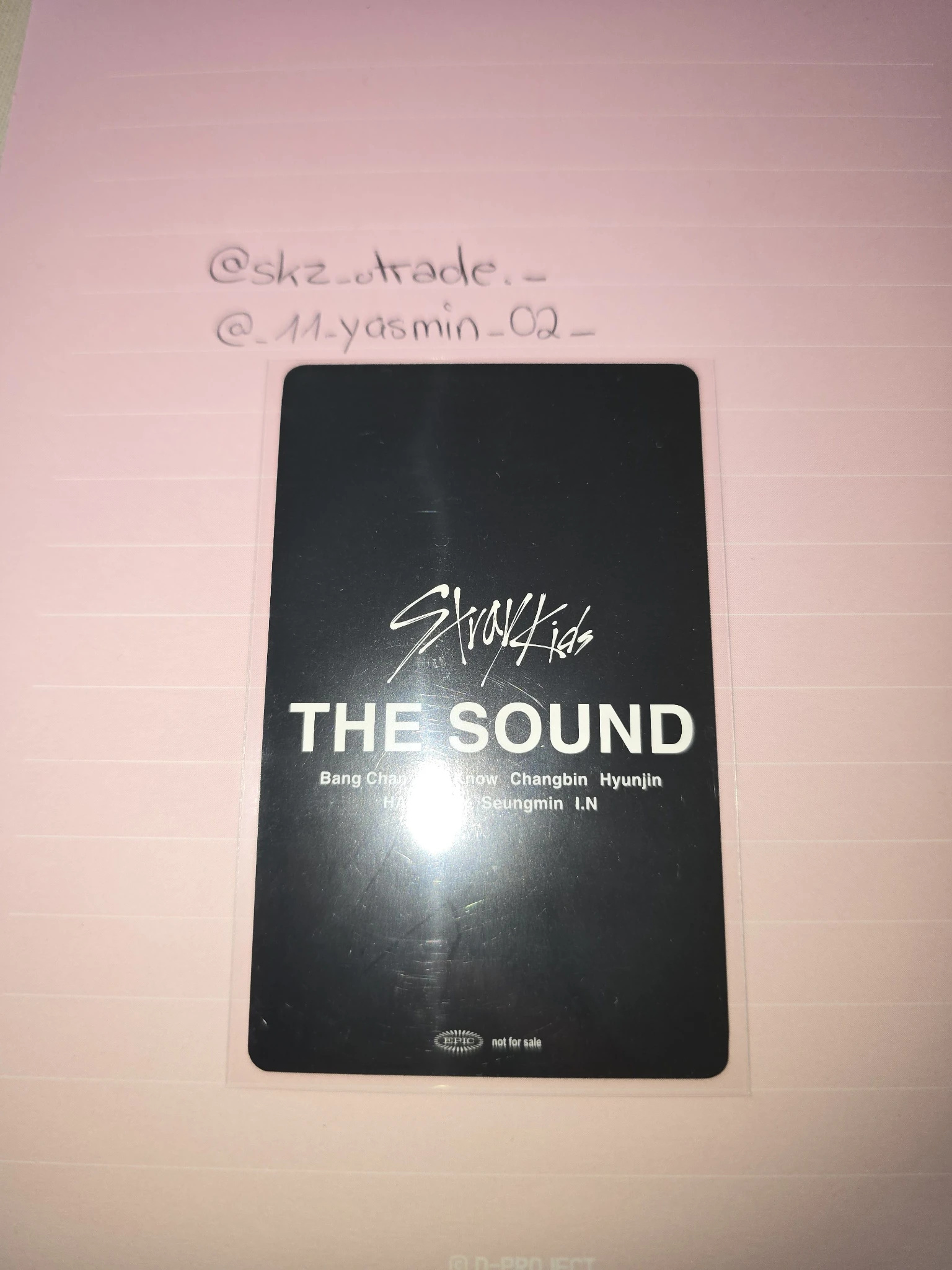Stray Kids Hyunjin Stray Kids - Hyunjin - Maniac World Tour Event osaka day 1 the sound purchase benefit venue-limited listing photo 2