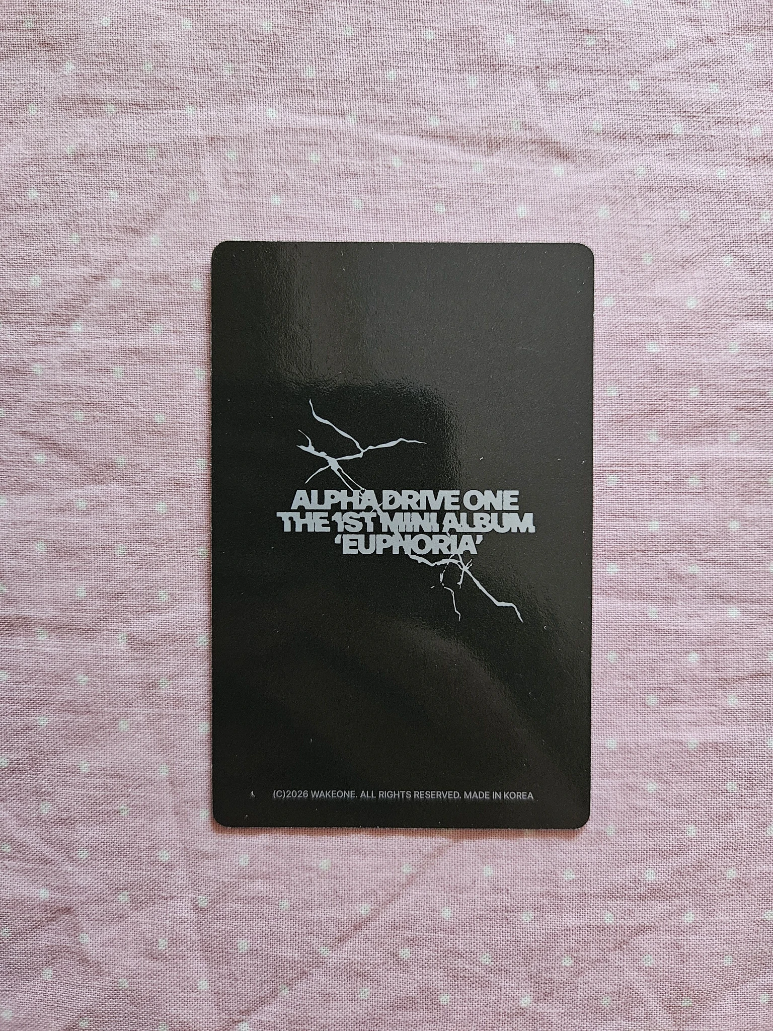 ALPHA DRIVE ONE Xinlong ALPHA DRIVE ONE - Xinlong - EUPHORIA Album lucky draw freak alarm version merch listing photo 2