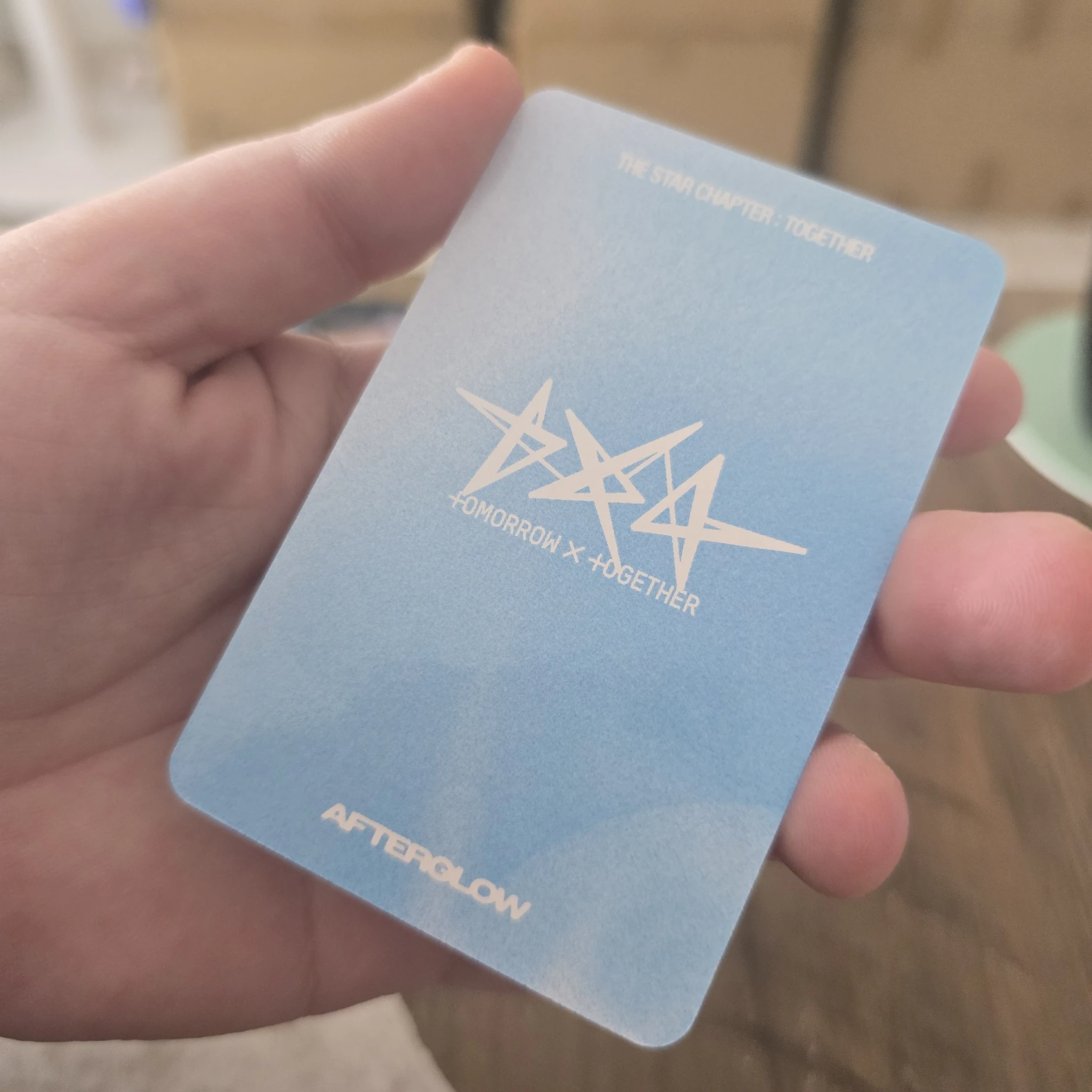 TOMORROW X TOGETHER Beomgyu TOMORROW X TOGETHER - Beomgyu - The Star Chapter: Together Album album photocard afterglow ver. listing photo 2