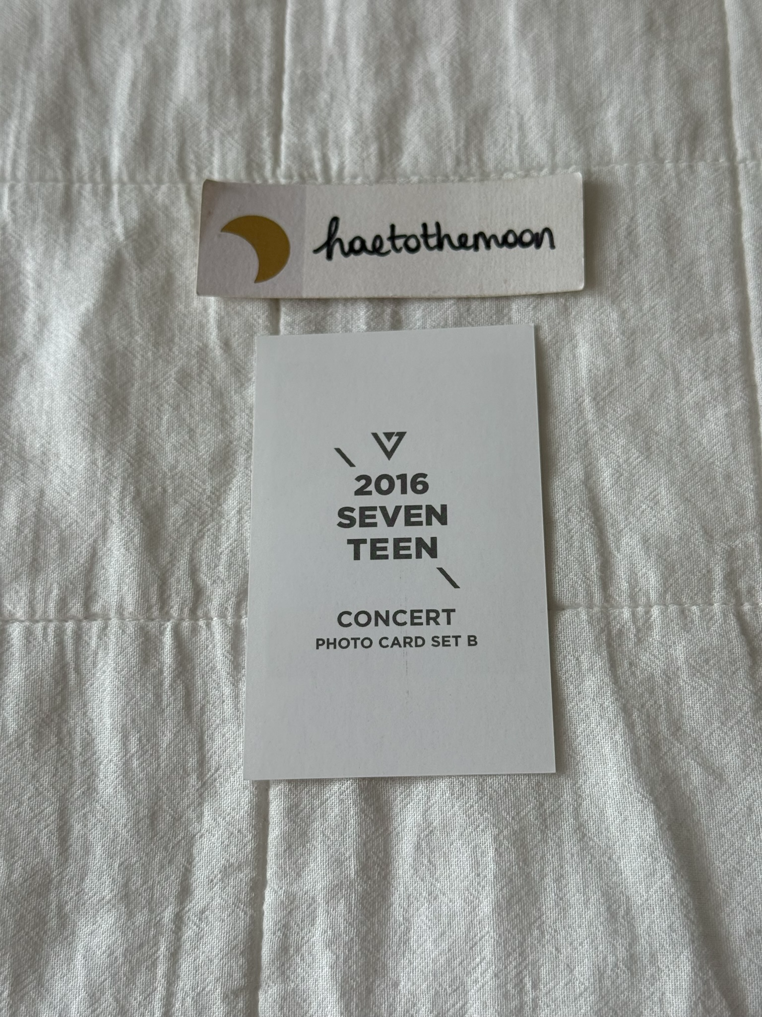 SEVENTEEN Joshua SEVENTEEN - Joshua - [LIKE SEVENTEEN] BOYS WISH ENCORE CONCERT Event polaroid trading card B version listing photo 2