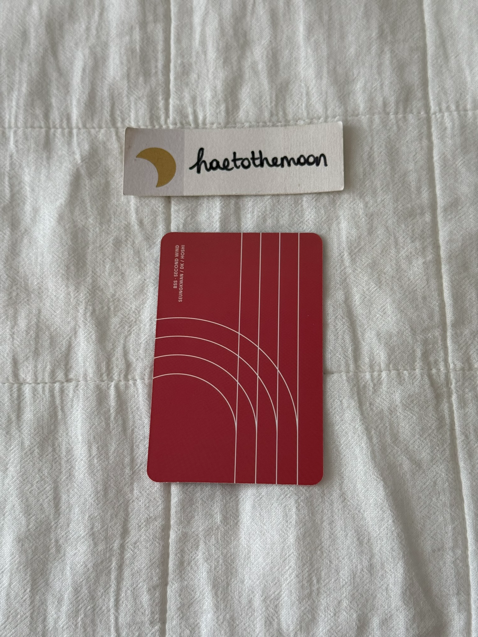 SEVENTEEN Hoshi SEVENTEEN - Hoshi - Second Wind Album bss album photocard listing photo 2