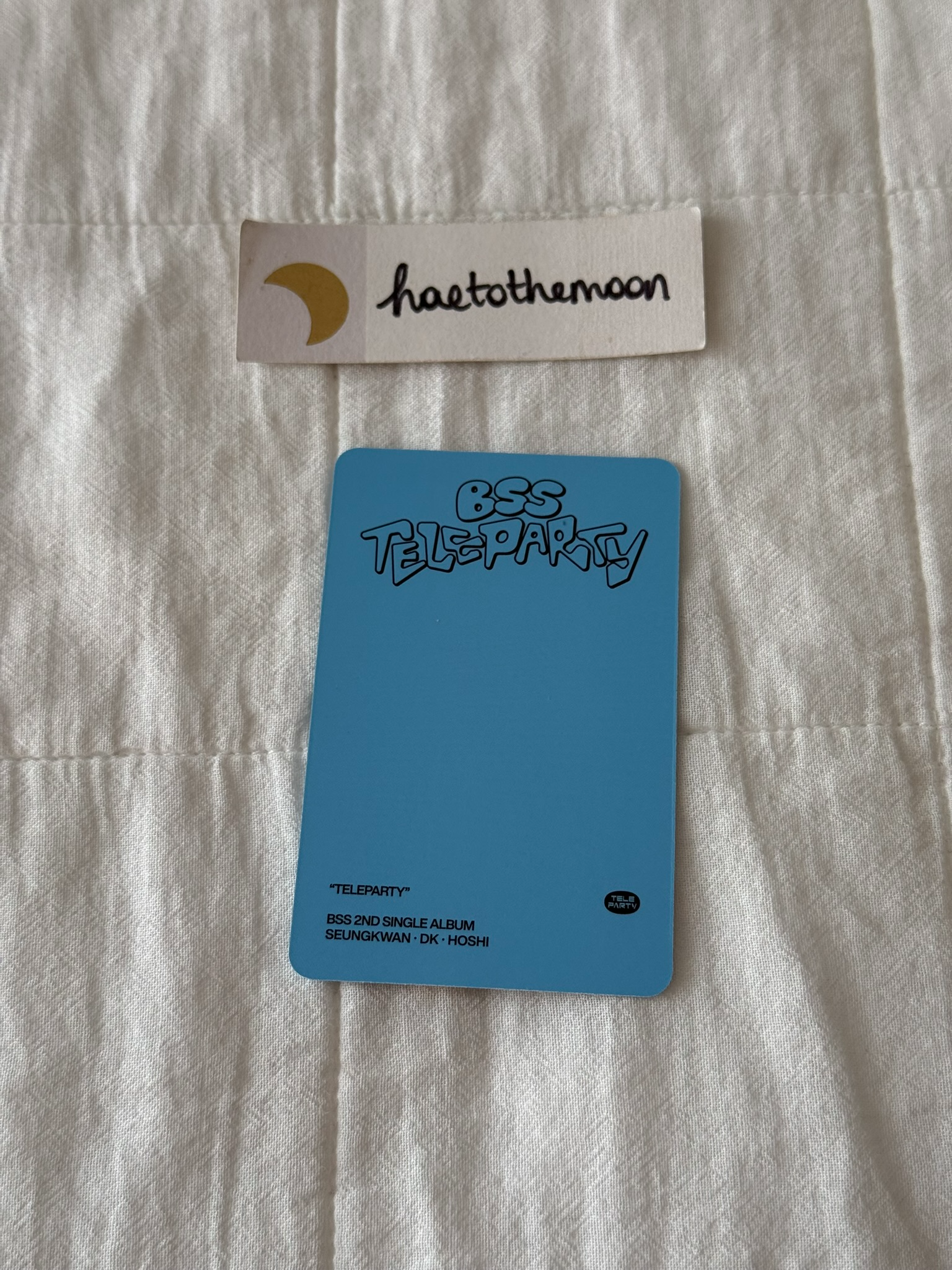 SEVENTEEN DK SEVENTEEN - DK - Teleparty Album na version album photocard listing photo 2