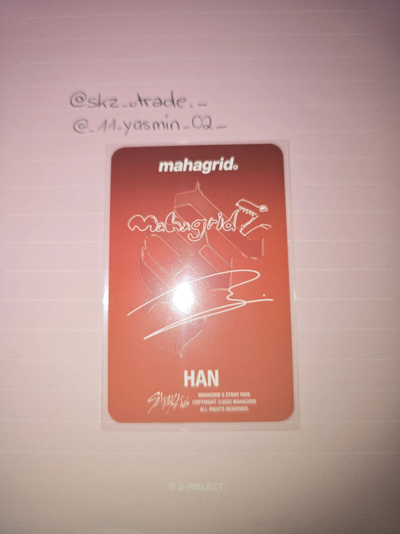 Stray Kids HAN Stray Kids - HAN - Mahagrid x Stray Kids Other round 3 listing photo 2