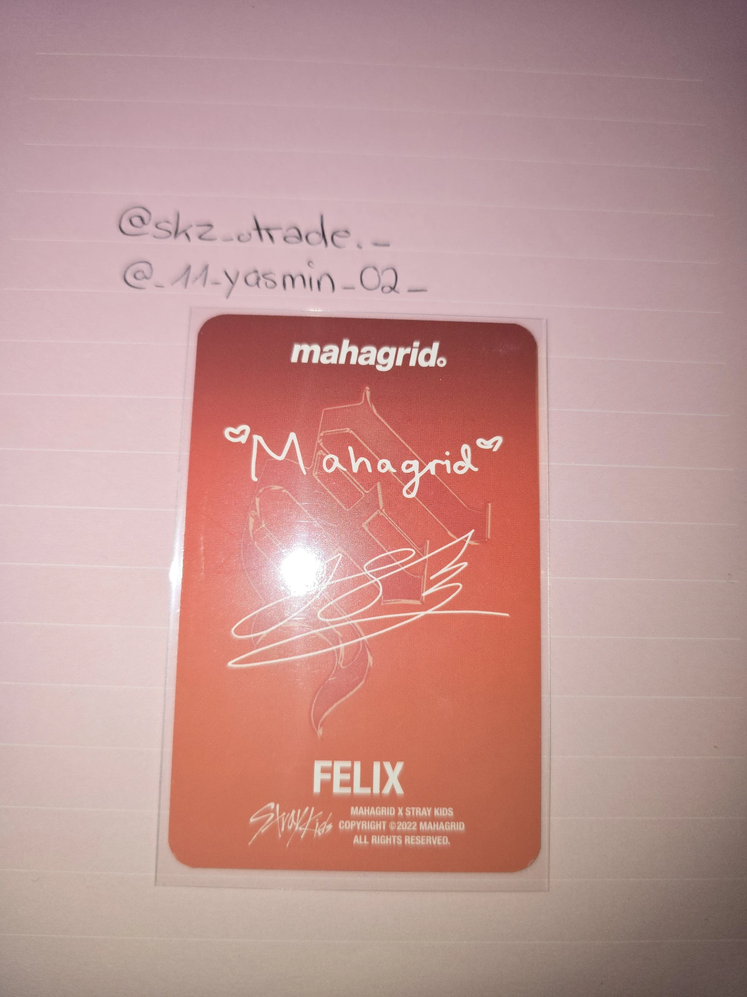 Stray Kids Felix Stray Kids - Felix - Mahagrid x Stray Kids Other round 3 listing photo 2